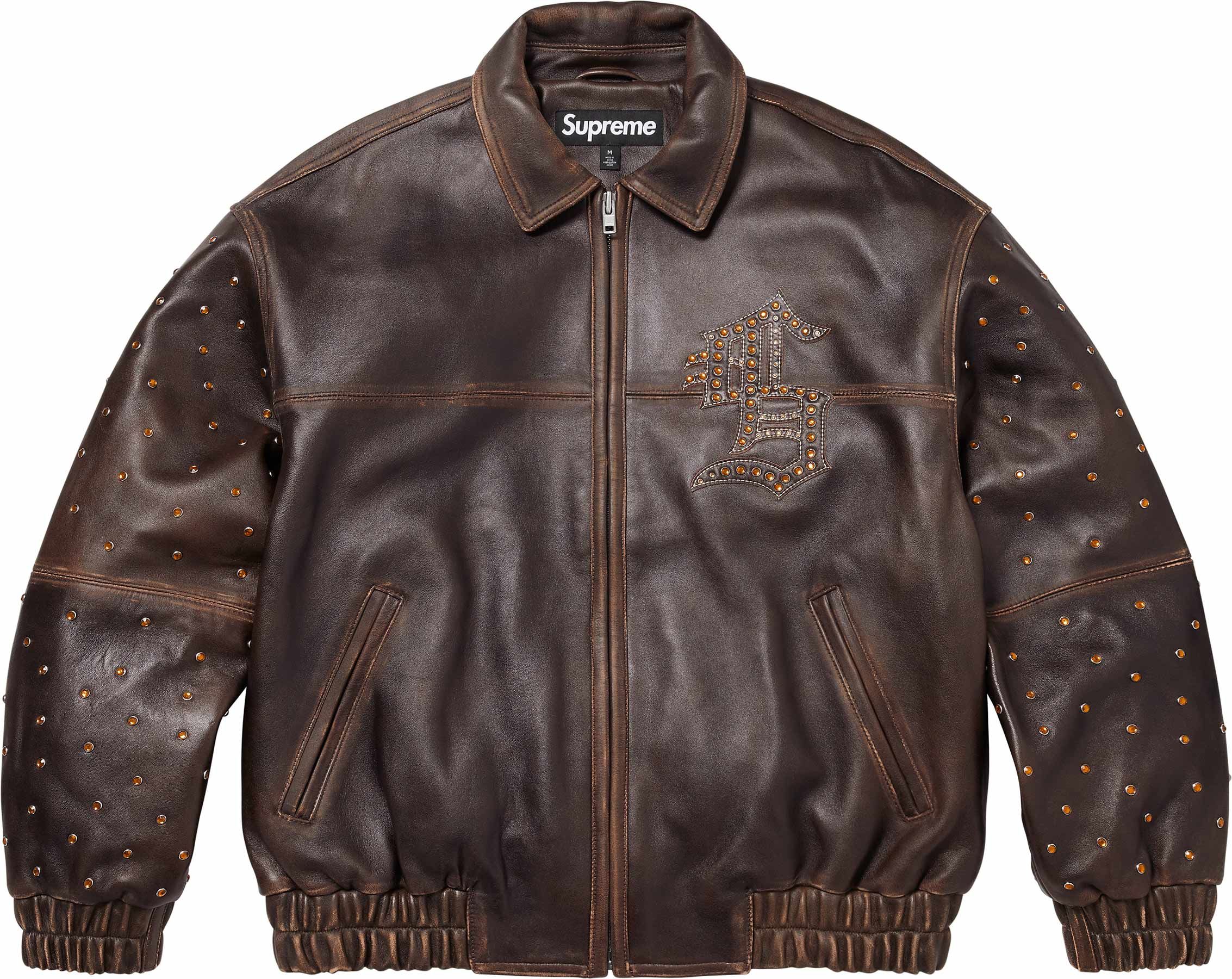 ジャケット・アウター Supreme 22fw Leather Blazer M size Supreme Leather Blazer (FW22) - $498