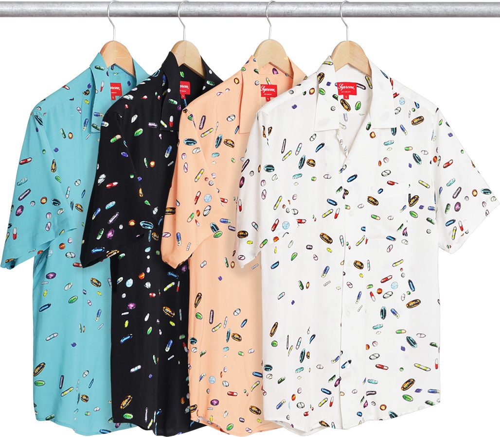 トップス Supreme SS17 Pills Rayon Shirt Spring/Summer 2017 Preview – Supreme