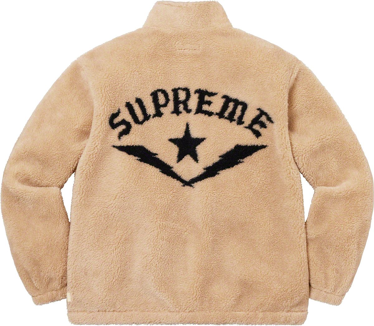 ジャケット・アウター Supreme Sherpa Fleece Toggle Jacket M Supreme Snowflake Toggle Fleece Jacket (FW18) - $238