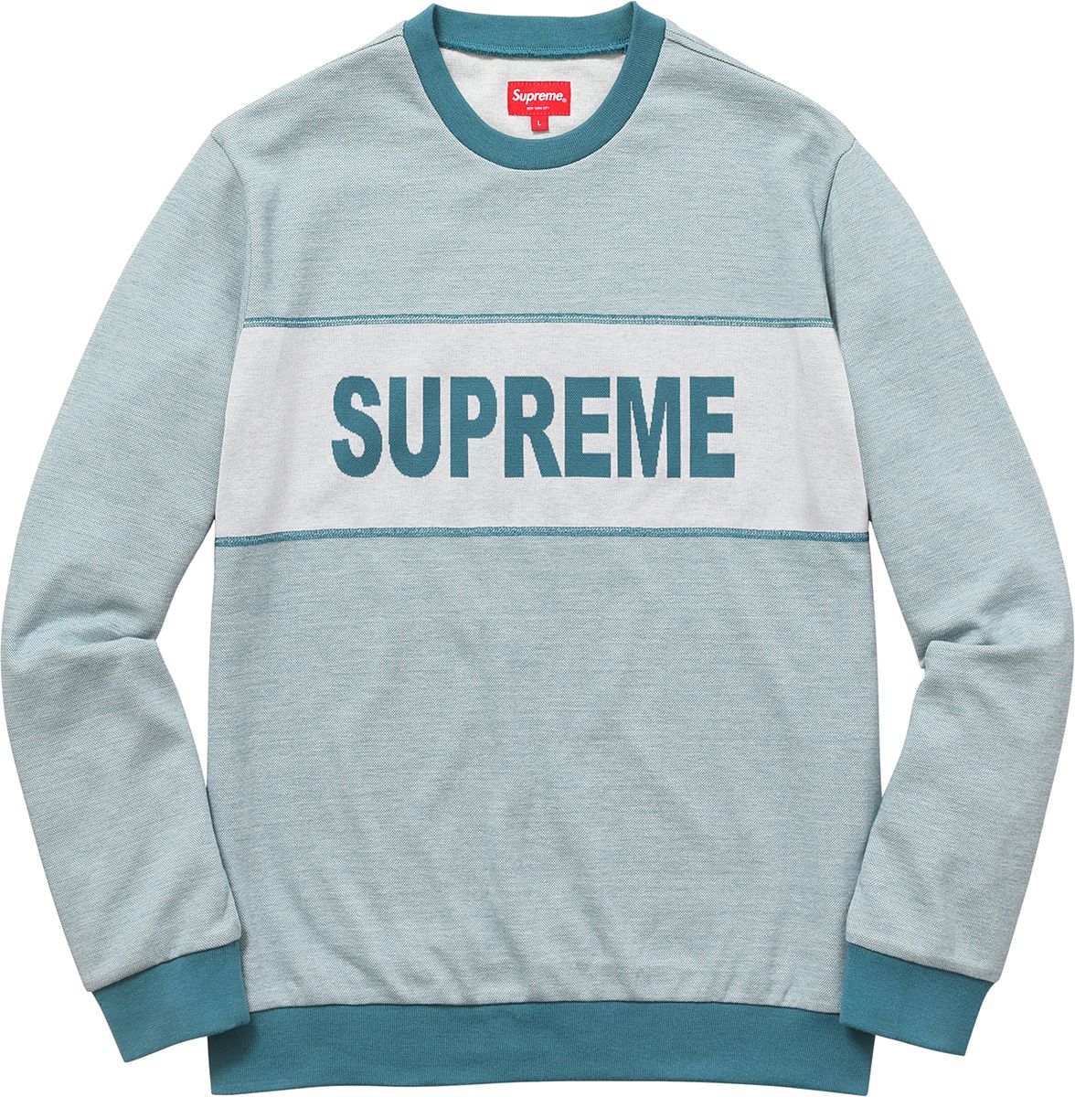 トップス Supreme Tonal Stripe Crewneck Sweater Supreme Tonal Stripe Crewneck Sweater (SS15)