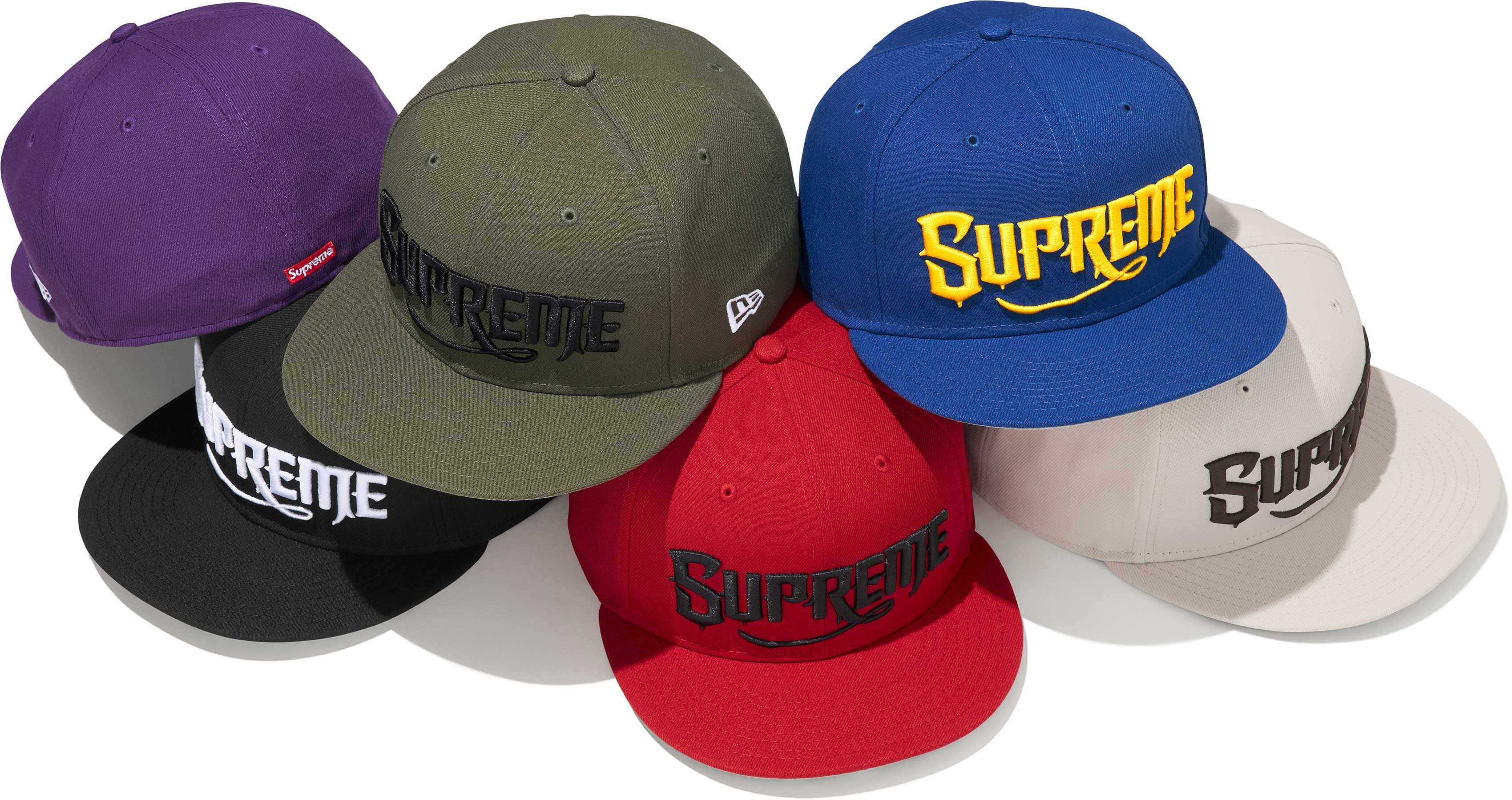 【正規品】Supreme Screw Ball S Logo New Era Supreme Screw Ball S Logo New Era 59Fifty Fitted Hat Black