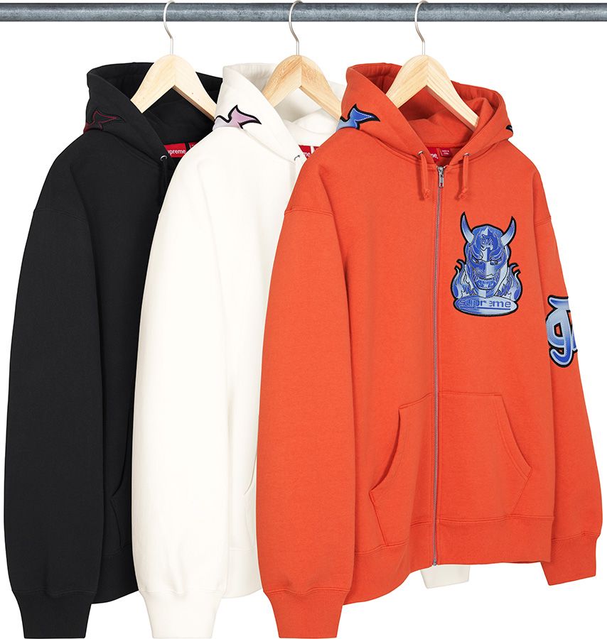 トップス supreme 22ss demon zip up hoodie Spring/Summer 2022 Preview – Supreme
