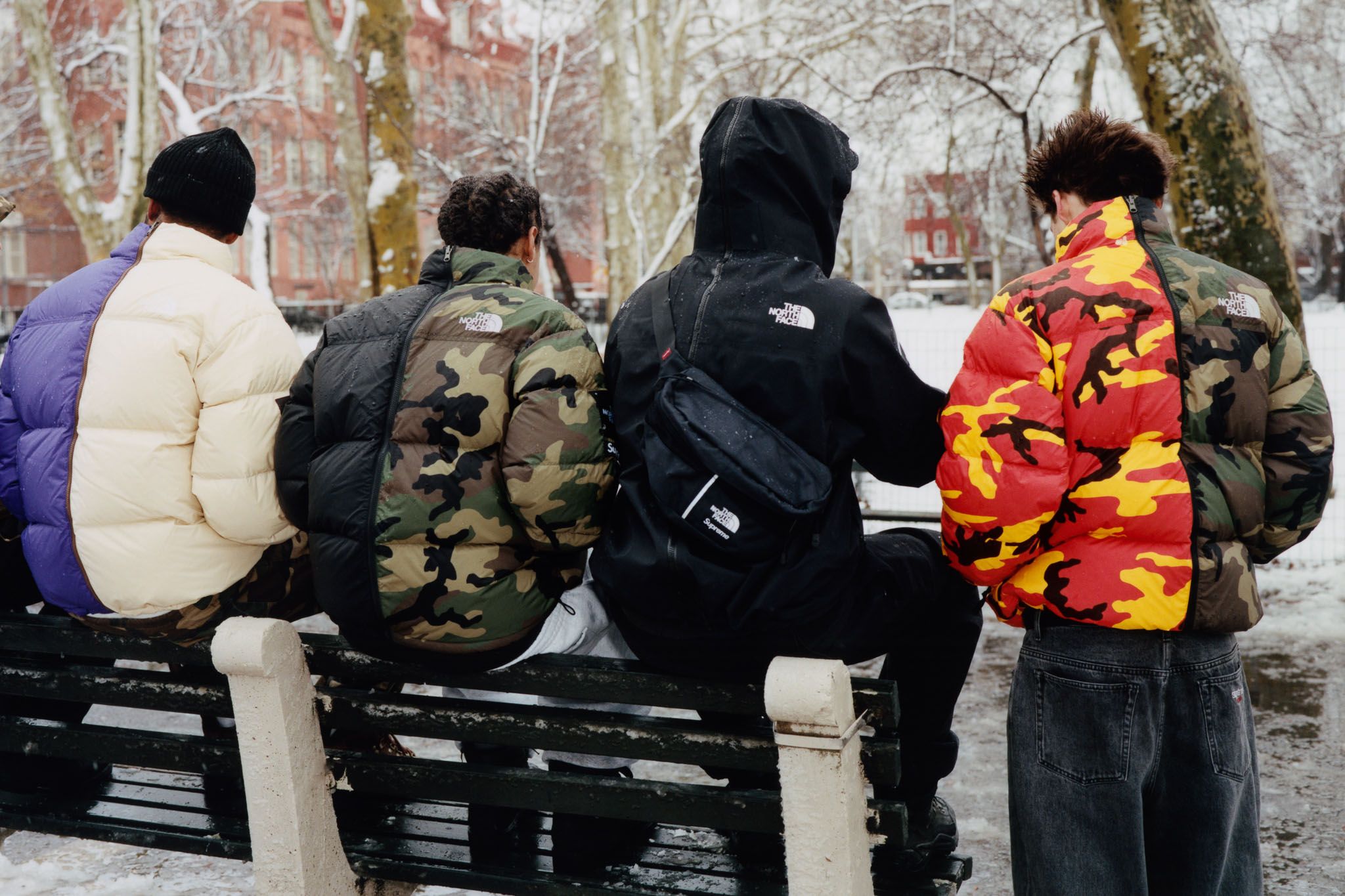 o*f様 【未使用】Supreme The North Face Split N Supreme The North Face Split Nuptse Jacket (SS24) - $398