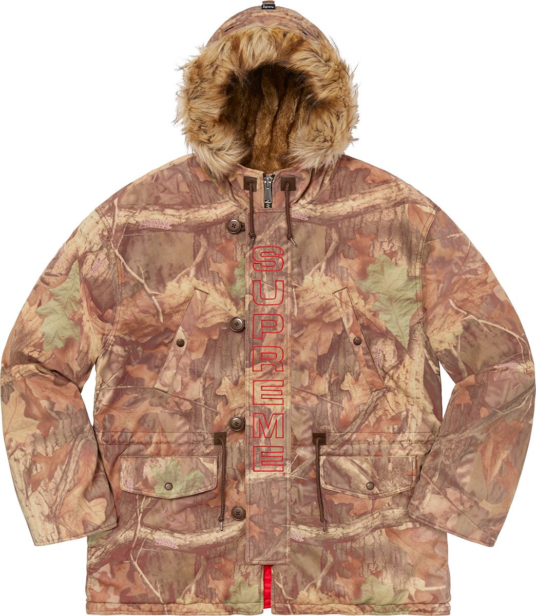 F*R様 Supreme Spellout N-3B Parka Fall/Winter 2019 Preview – Supreme