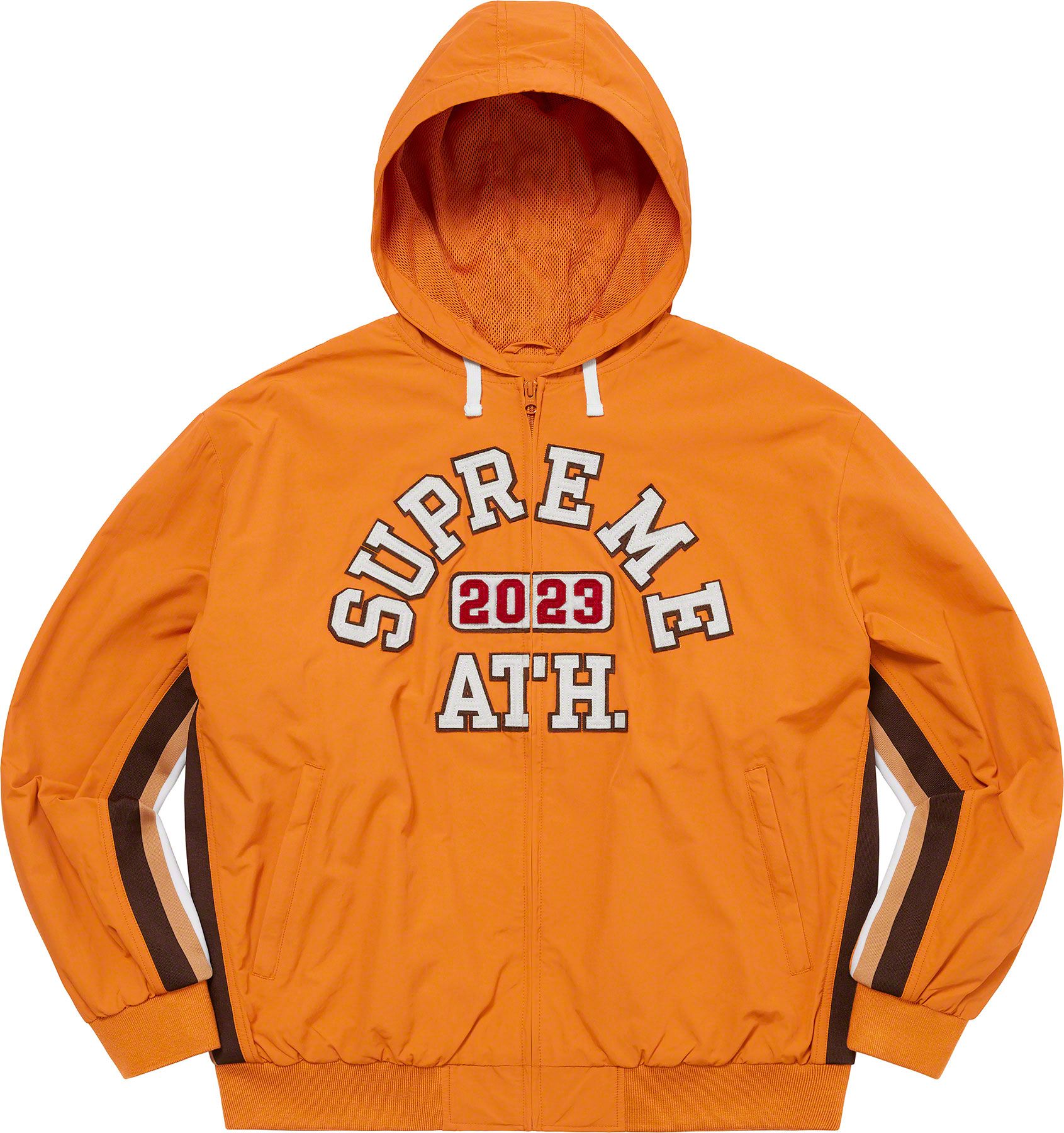 未使用　Supreme Applique Hooded Track Jacket Supreme-Applique-Hooded-Track-