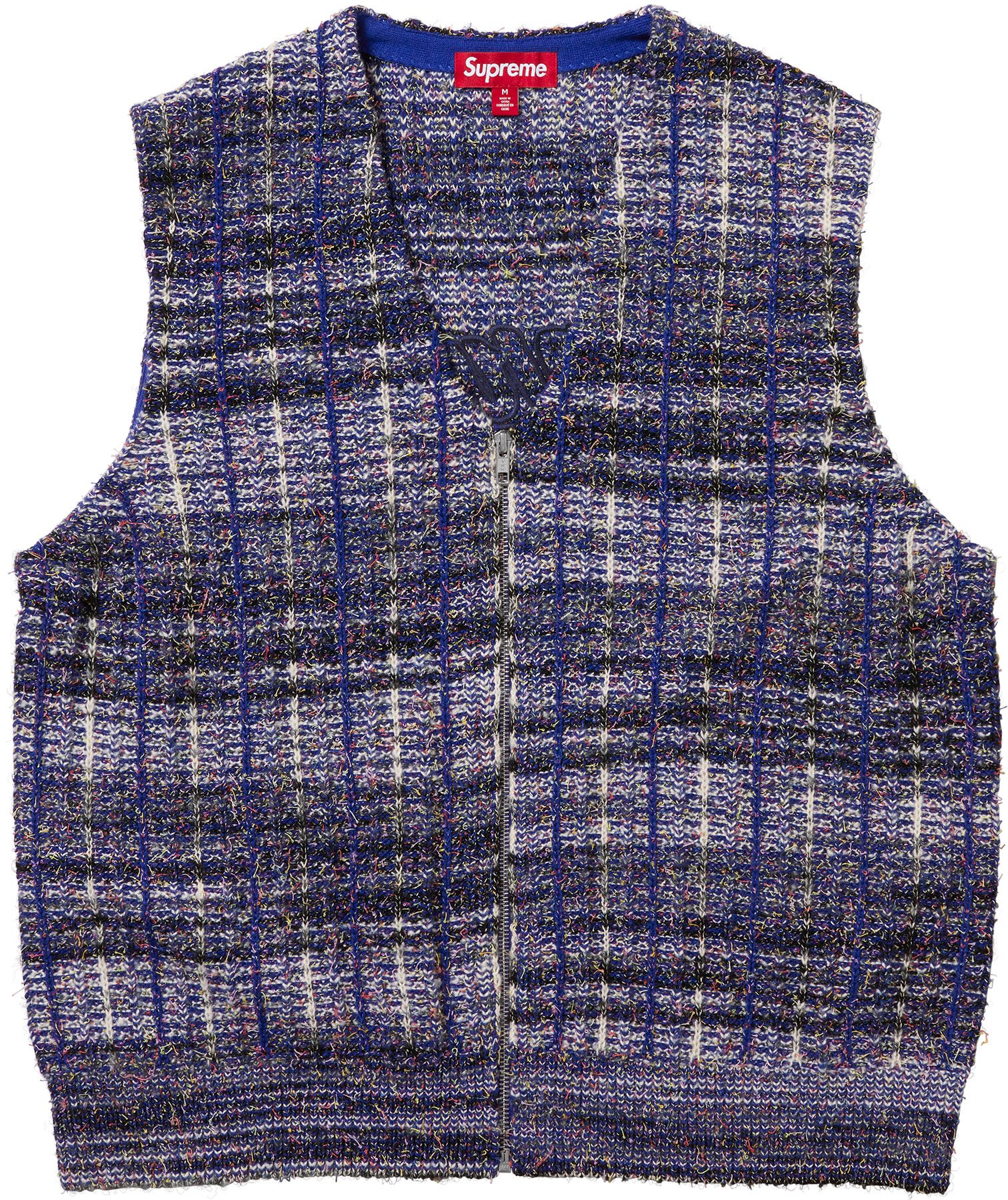 トップス Supreme 23S/S Beaded Sweater Vest Supreme Beaded Sweater Vest (SS23) - $248