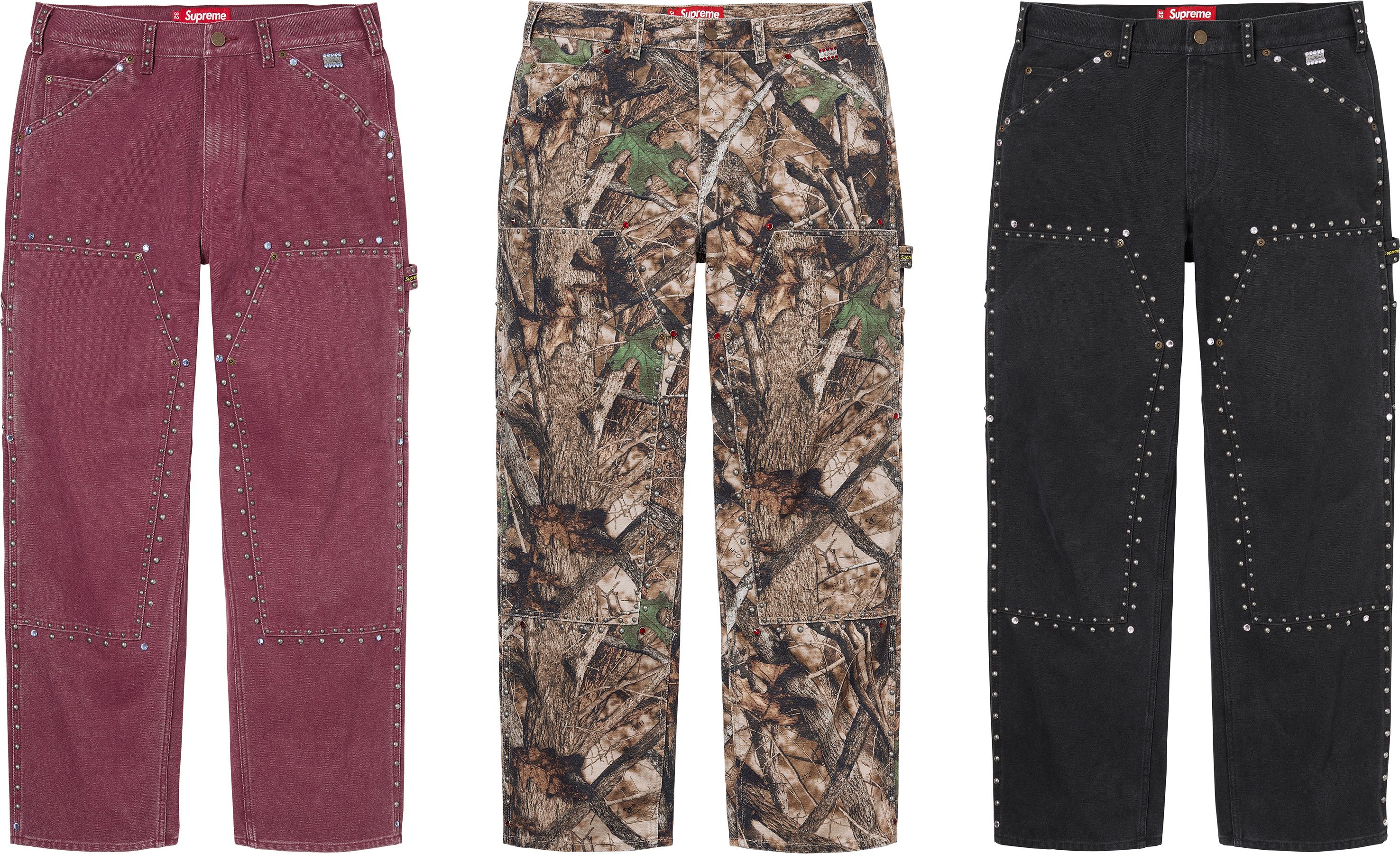 パンツ Supreme b.b. Simon Studded Painter Pant Fall/Winter 2024 Preview – Supreme