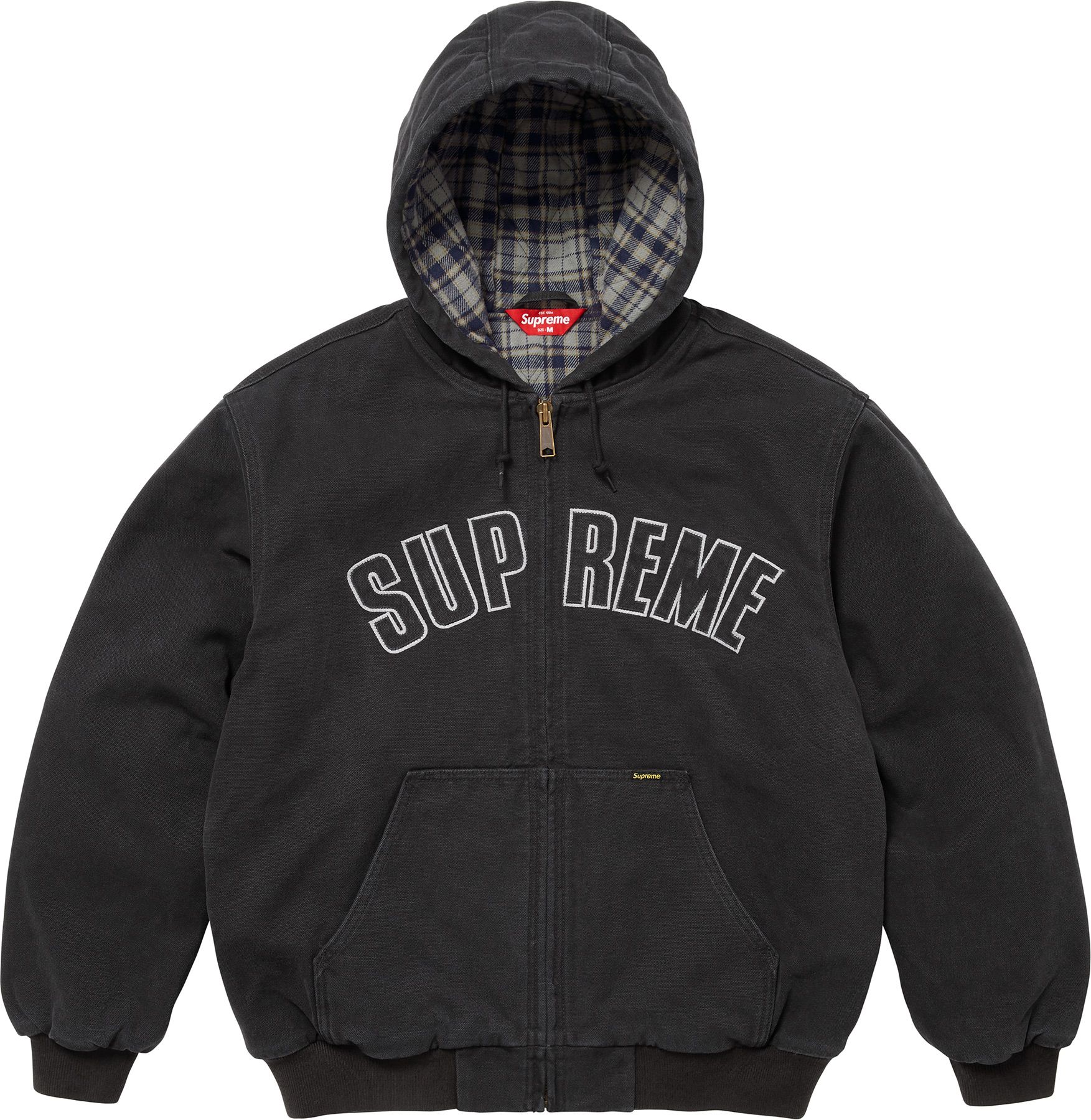 ジャケット・アウター M supreme reflective zip hooded jacket Supreme Reflective Zip Hooded Jacket (SS21) - $168