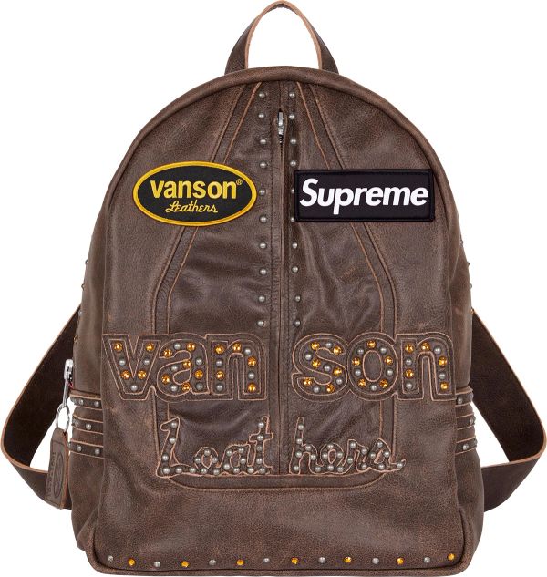 Supreme®/Vanson Leathers®/b.b. Simon Backpack