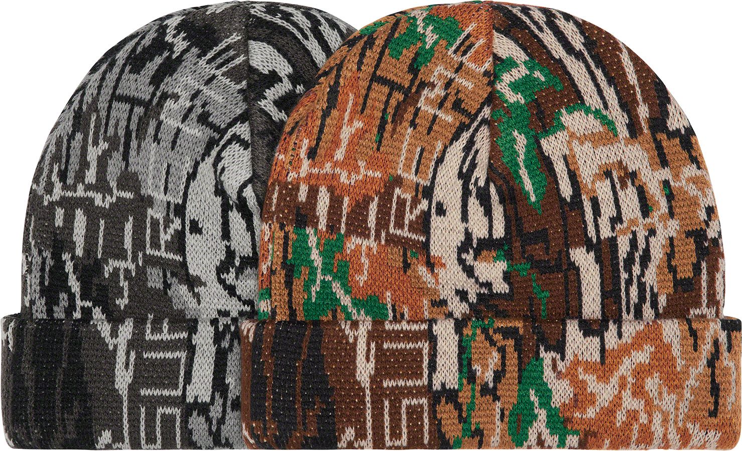 帽子 Supreme Trebark camo beanie Supreme Trebark Camo Beanie (FW22) - $40