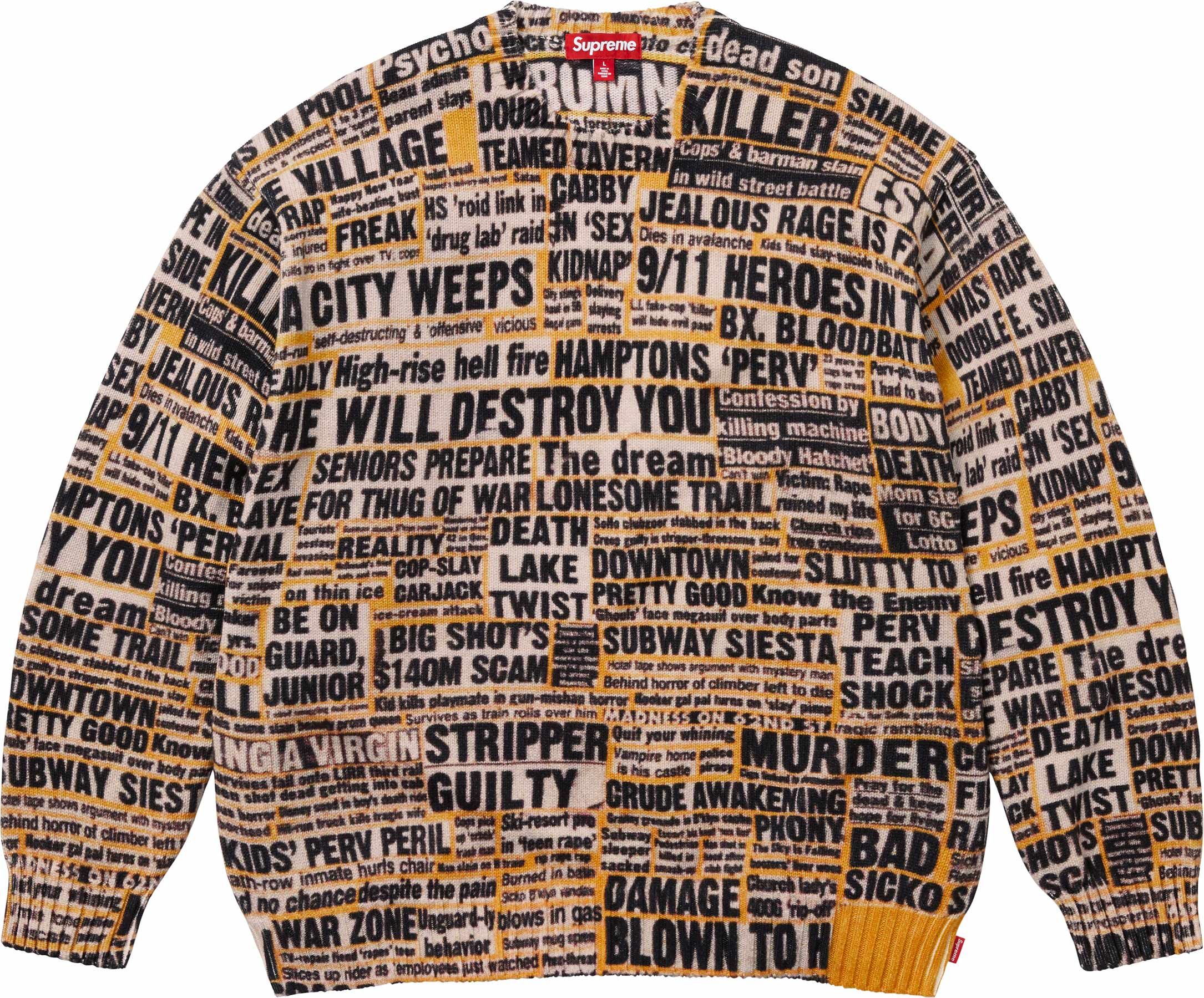 Supreme Target Sweater M ターゲットセーター 25fw Supreme Target Sweater M ターゲットセーター 25fw Supreme