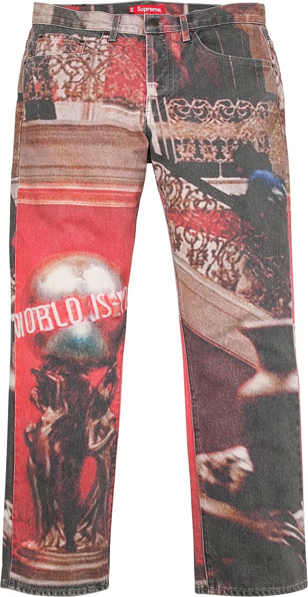 ジャケット・アウター Supreme Scarface The World Is Yours Supreme - Scarface The World Is Yours Denim Jacket - UG.SHAFT