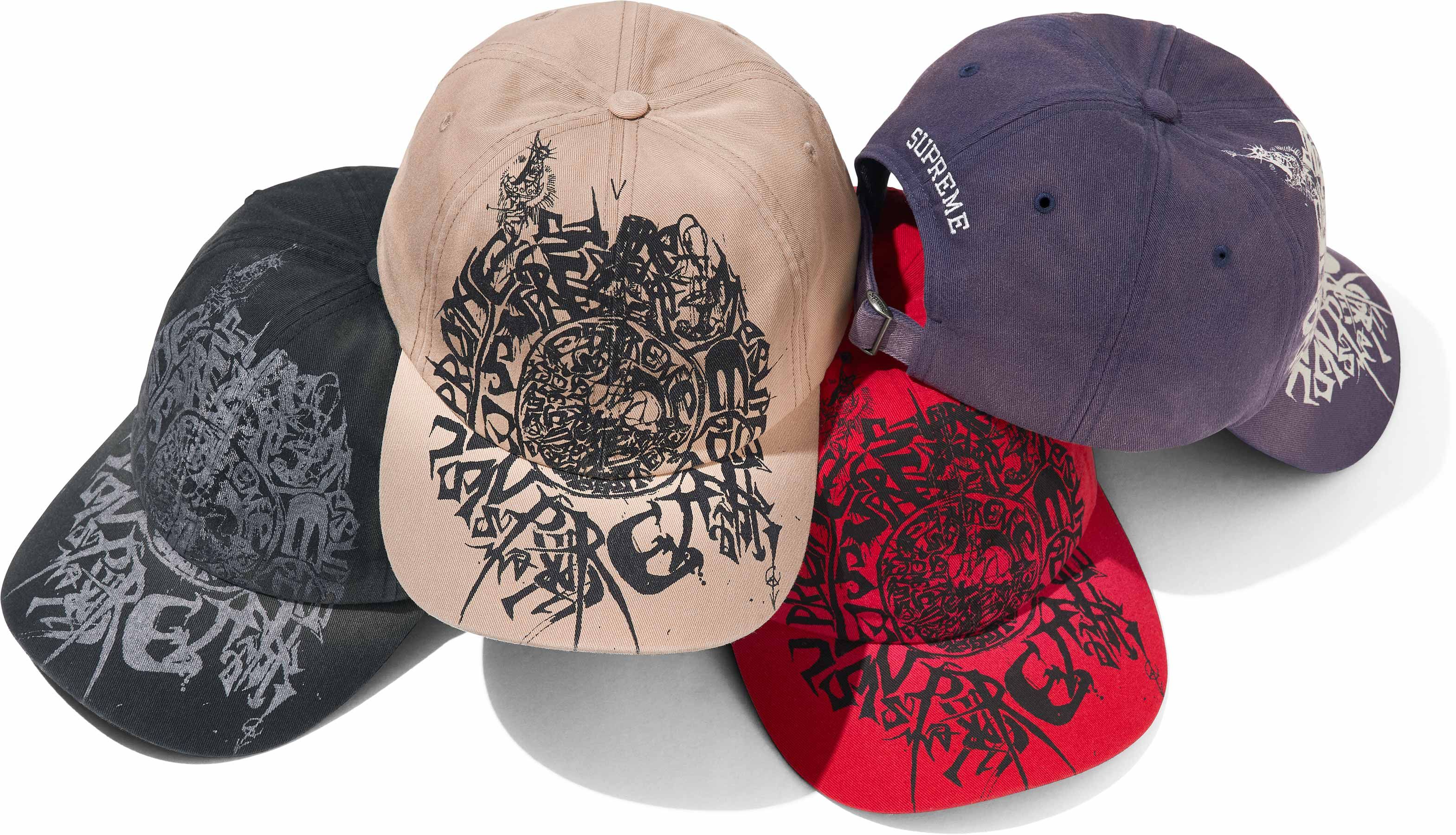 supreme Felt Arc 6-Panel 帽子　キャップ Supreme Felt Arc 6-Panel (FW24) - $48