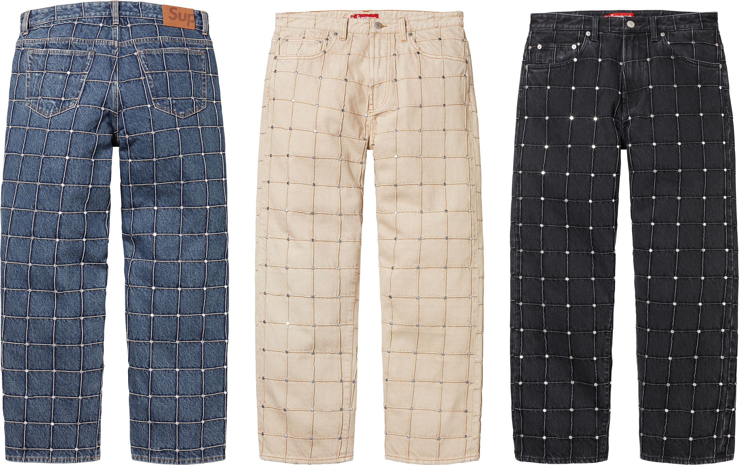Supreme × Darmien Hirst Painter Jeans Supreme Damien Hirst Painter Jean White Men's - SS25 - US