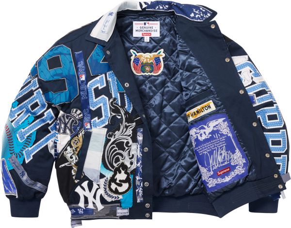 Supreme®/Jeff Hamilton New York Yankees™  Varsity Jacket