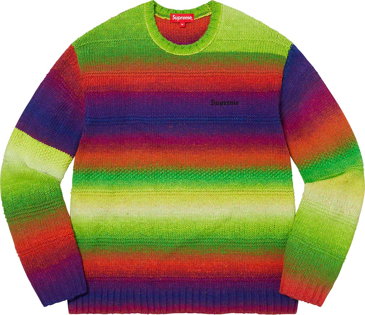 Supreme◇Static Sweater Multicolor/ニット・セーター(厚手)/M