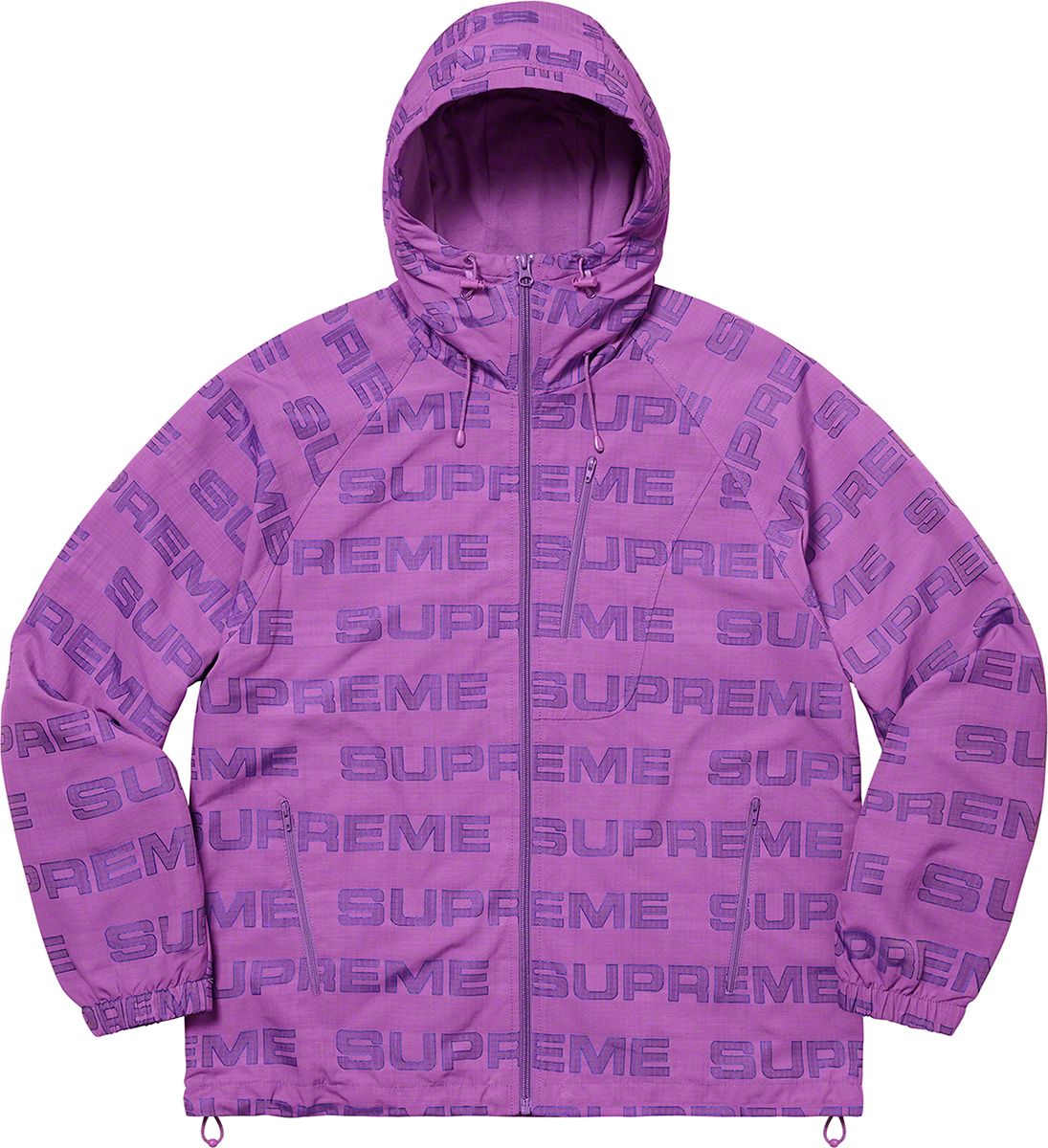 ジャケット・アウター Supreme Logo Piping Hooded Track Jacket Supreme Logo Piping Hooded Track Jacket (FW23) - $178