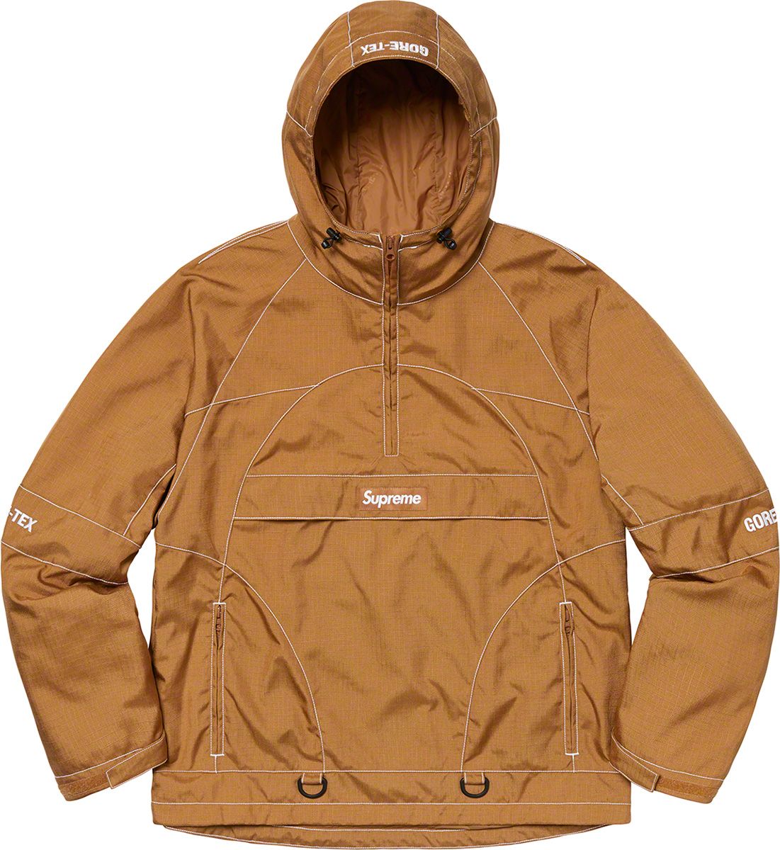 ジャケット・アウター Supreme GORE-TEX Contrast Stitch Anorak Fall/Winter 2019 Preview – Supreme