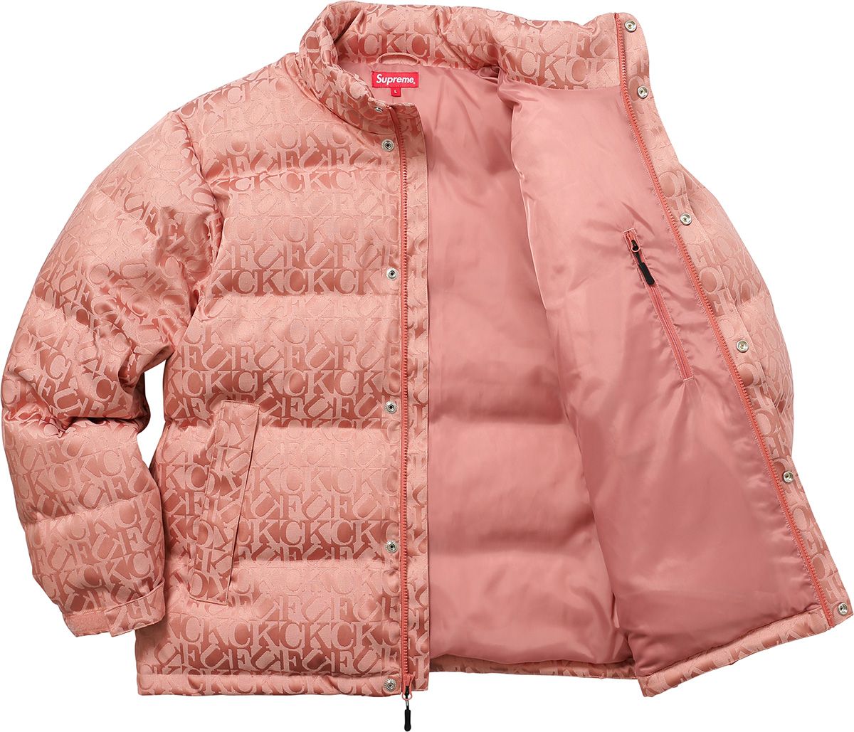 Lady　Supreme Fuck Jacquard Puffy Fall/Winter 2017 Preview – Supreme