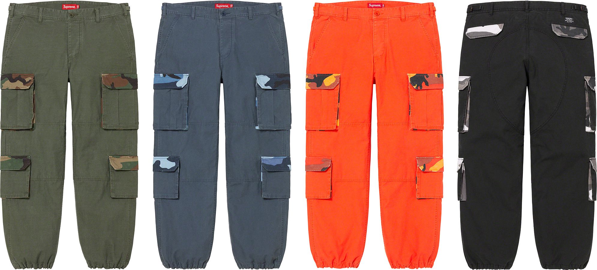 Supreme 22SS Cargo Zip Pants 2Way カーキ L Supreme Cargo Zip-Off Cinch Pant (SS22) - $148