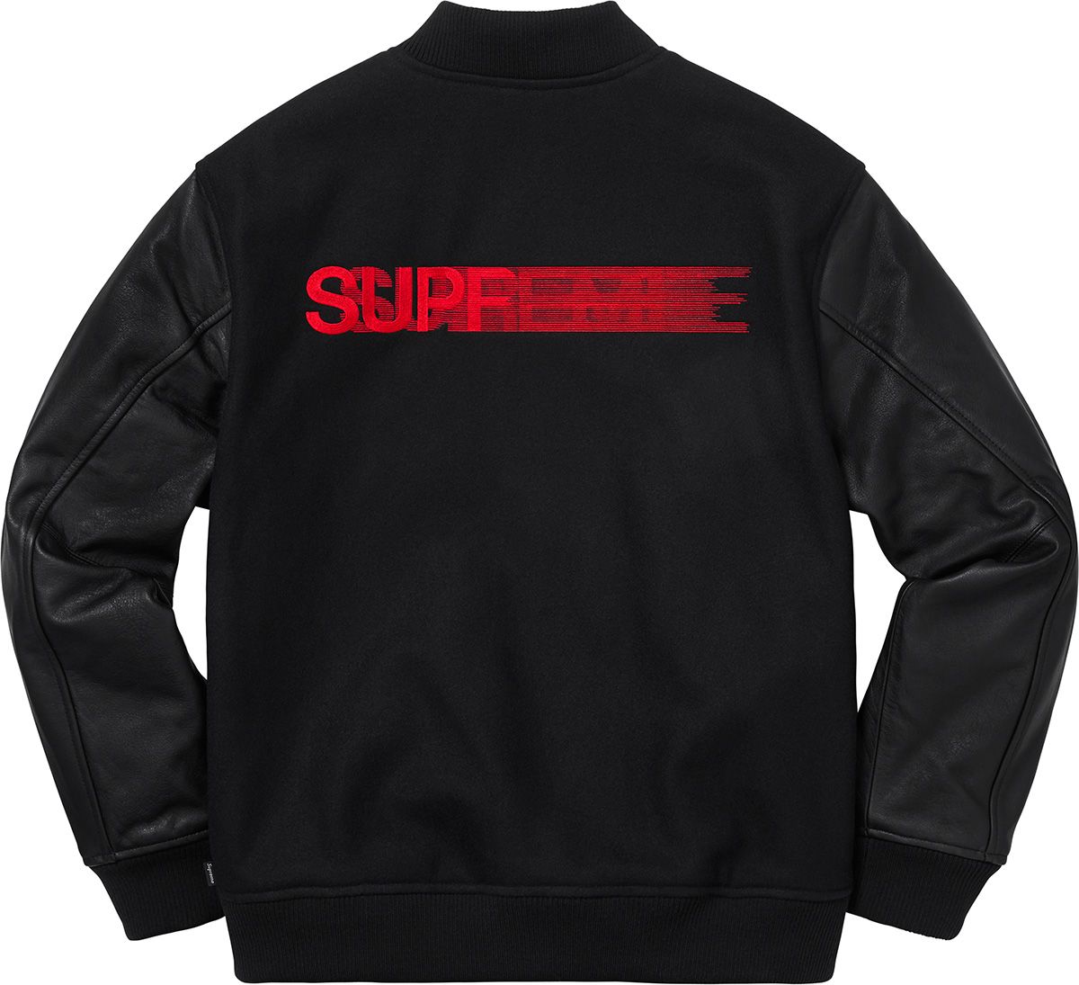 ジャケット・アウター Supreme motion logo varsityJacket purple Supreme Motion Logo Varsity Jacket (FW18) - $398