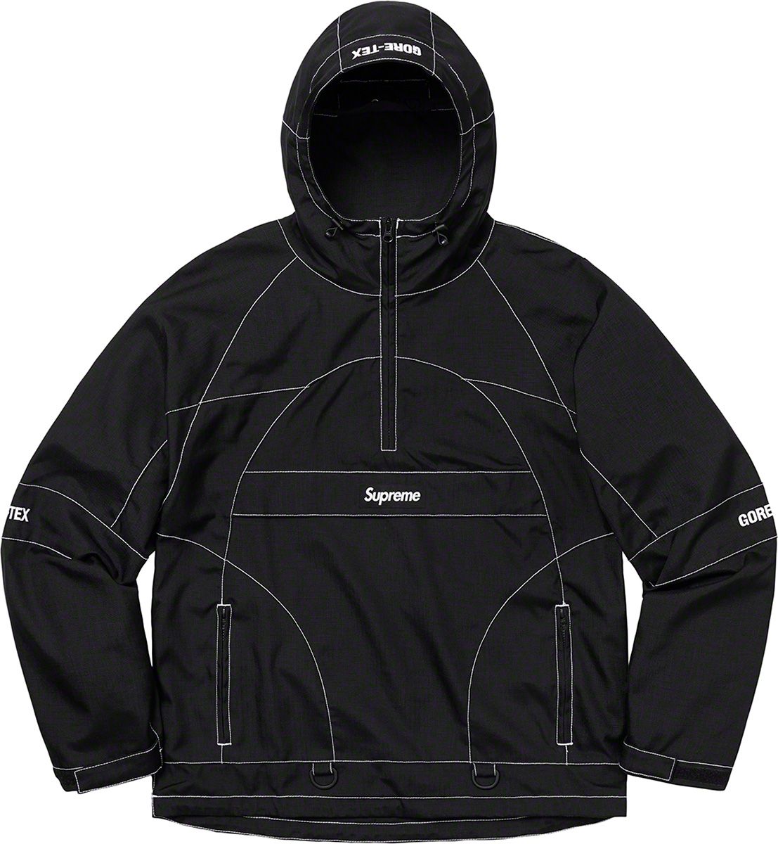 ジャケット・アウター Supreme GORE-TEX Contrast Stitch Anorak Fall/Winter 2019 Preview – Supreme
