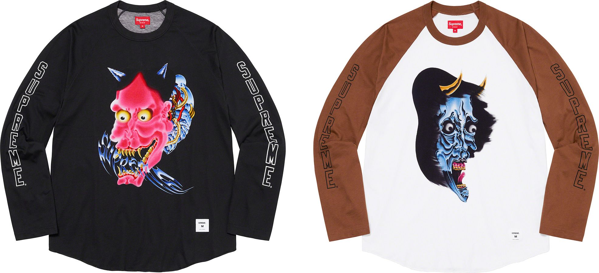 Supreme Demon raglan L/s top ブラック　S Fall/Winter 2022 Preview – Supreme