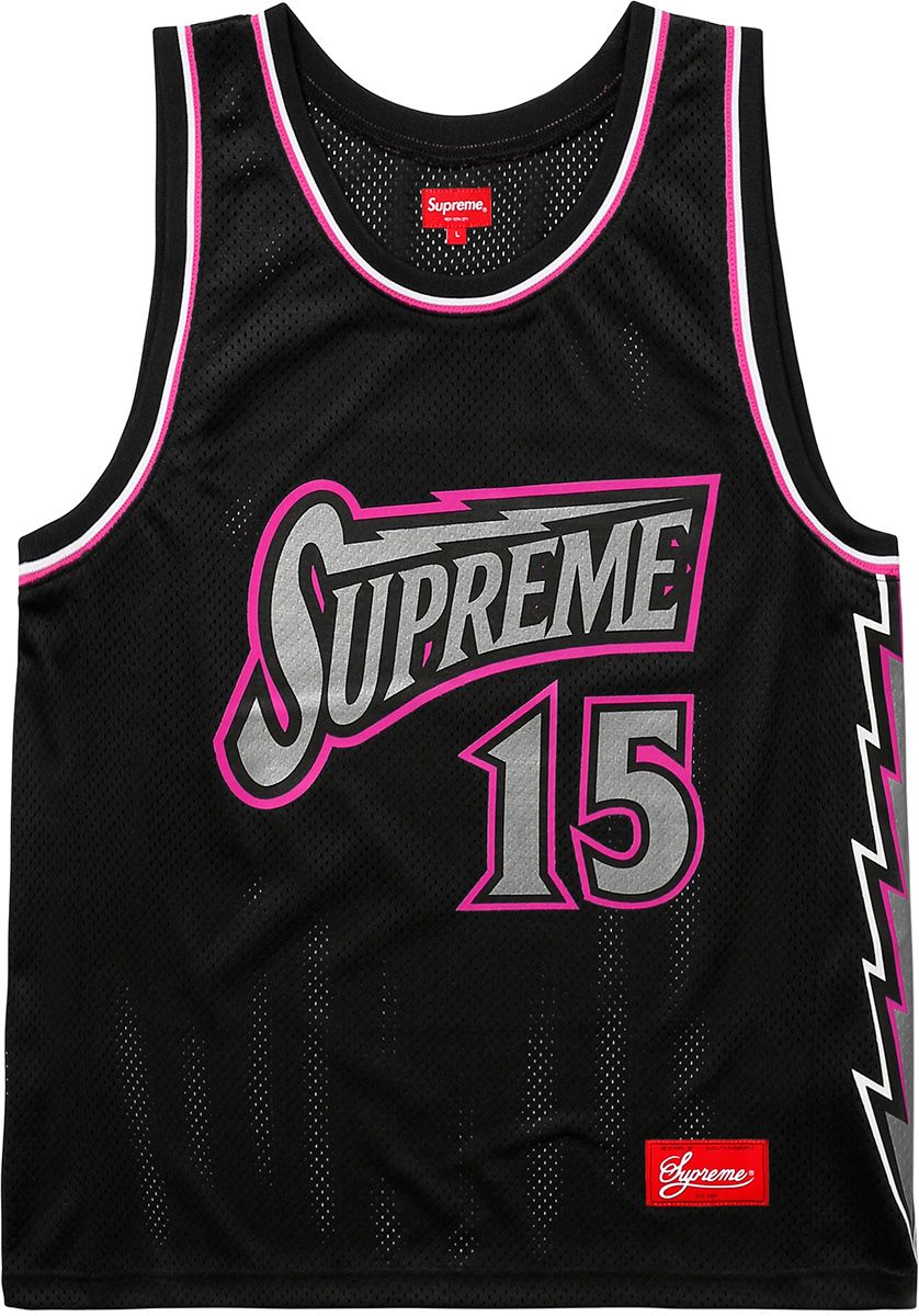 supreme mesh baseball shirt Mサイズ Supreme-Mesh-Baseball-Top-