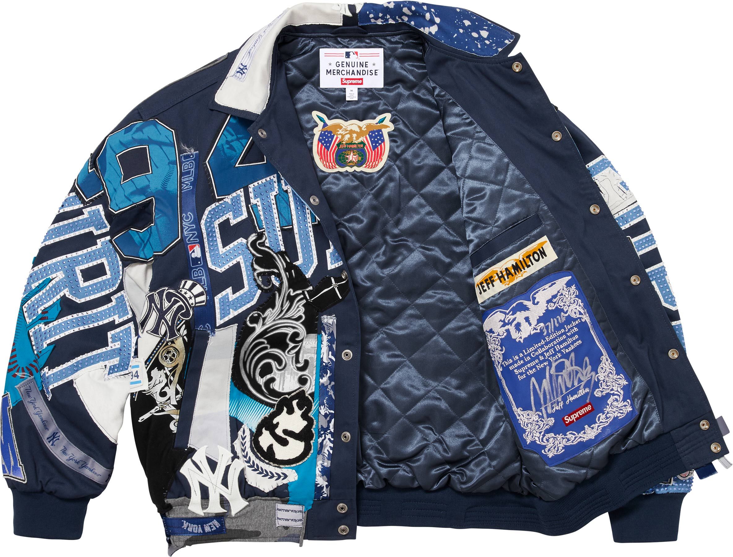 Supreme NY Yankees Denim Trucker Jacket Supreme New York Yankees