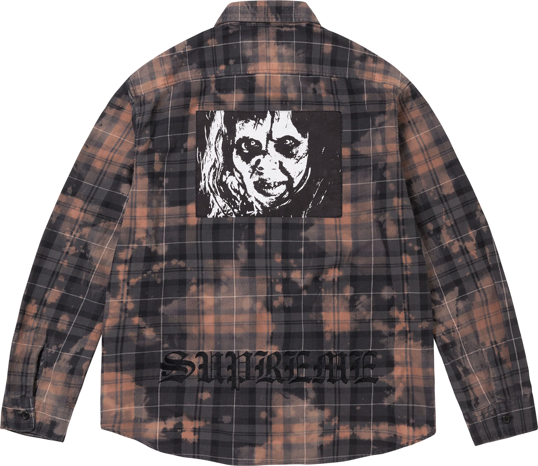 Supreme XL 長袖カットソー 都市風景プリント UNIT（NIXON） tシャツ 「UNIIT/ユニット」 別注 袖プリント
