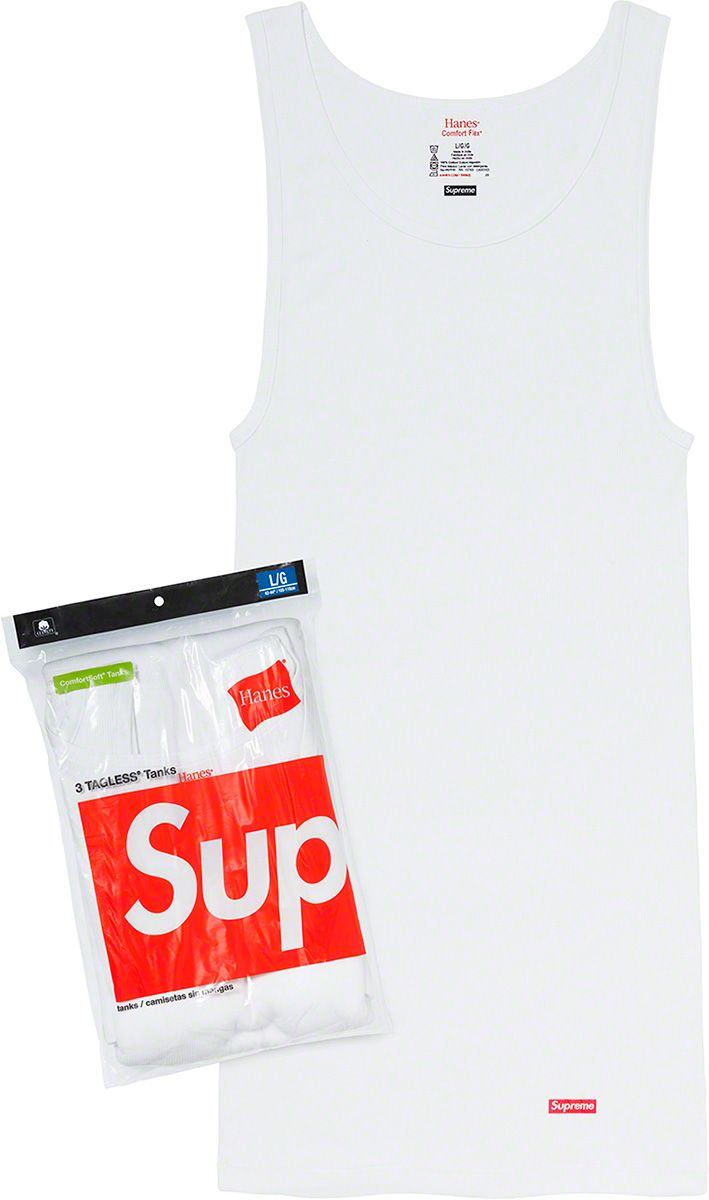 Supreme Tagless Tank Top シュプリームタンクトップ Spring/Summer 2020 Preview – Supreme