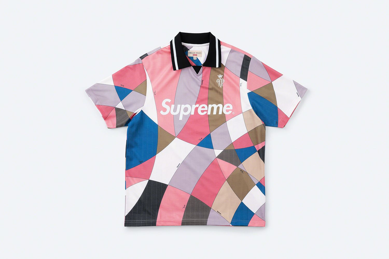 ウェア Supreme Emilio Pucci Soccer Jersey Pink Supreme x Supreme Emilio Pucci Soccer Jersey L ピンク Emilio Pucci