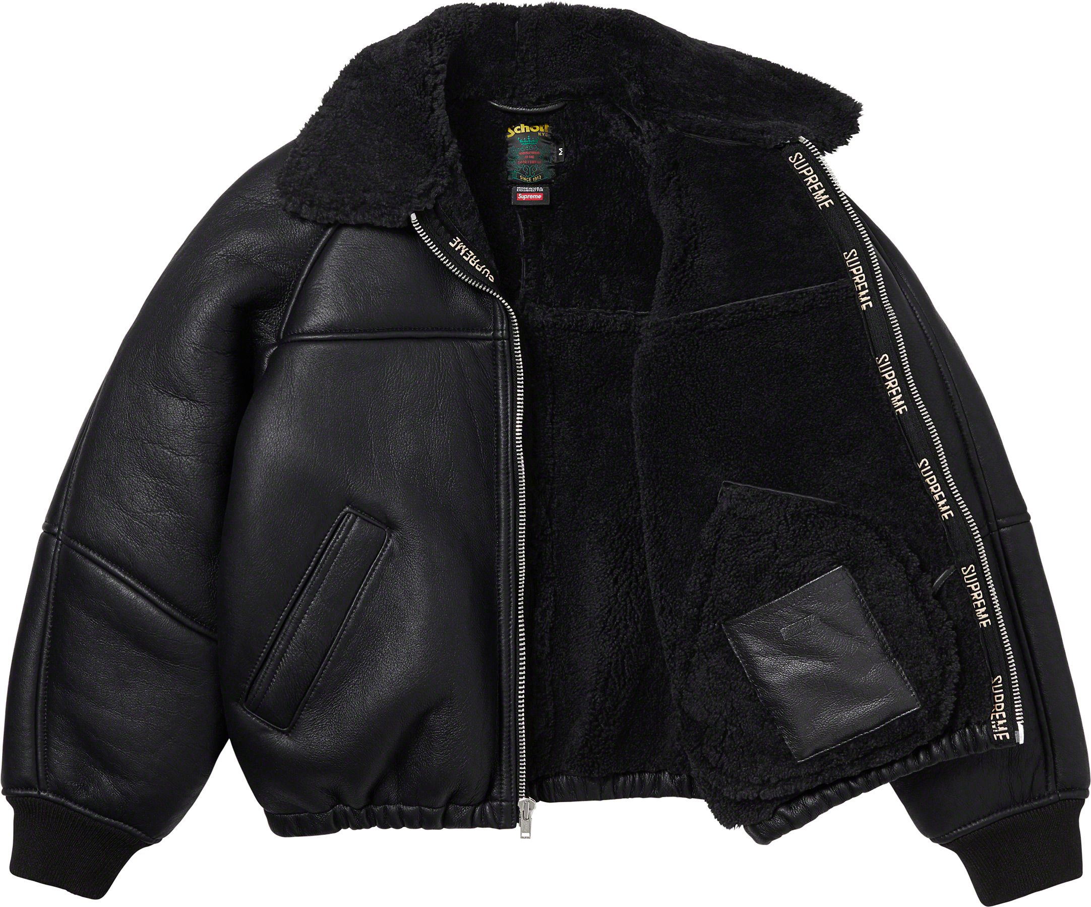 ジャケット・アウター Supreme Shearling Lined Bomber Jacket S Supreme Faux Shearling Lined Bomber Jacket White Men's