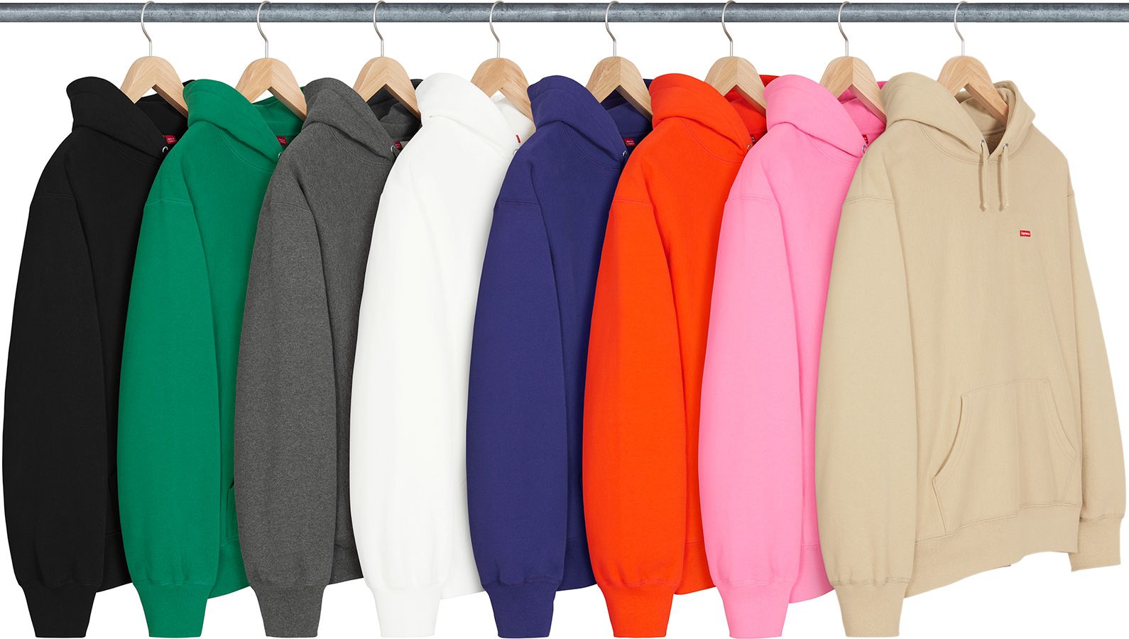 [新品]Supreme Small Box Hooded Sweatshirt Supreme Small Box Logo Zip Up Hooded Sweatshirt FW17