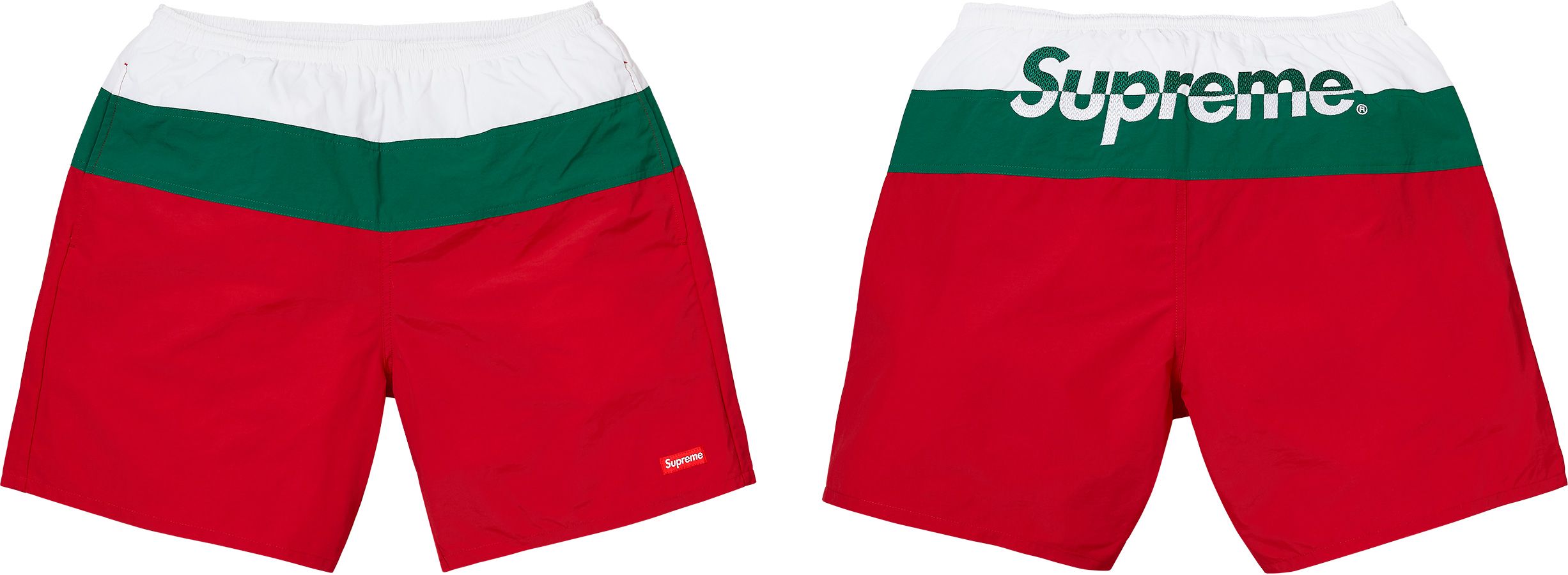 Supreme Split Supreme Split Logo Water Short black レア Logo Water