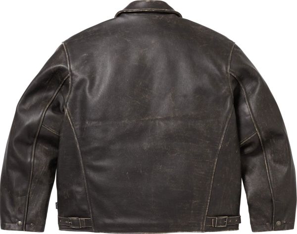 Supreme®/Schott® Leather Racer Jacket
