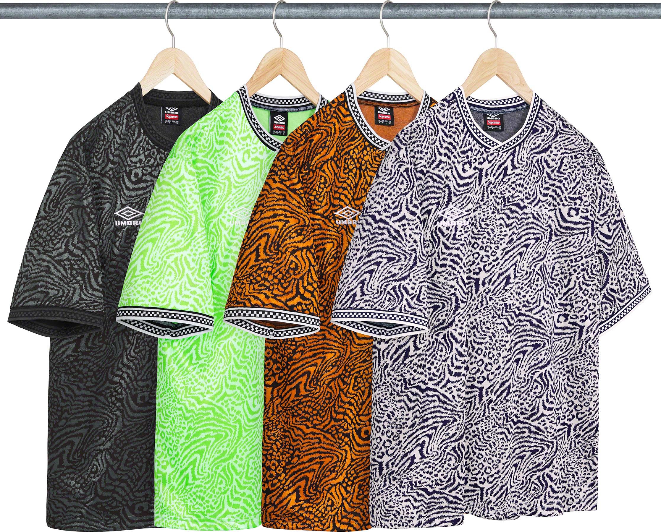 Supreme×UMBRO soccer jersey Supreme Umbro Soccer Jersey White Men's - SS22 - US