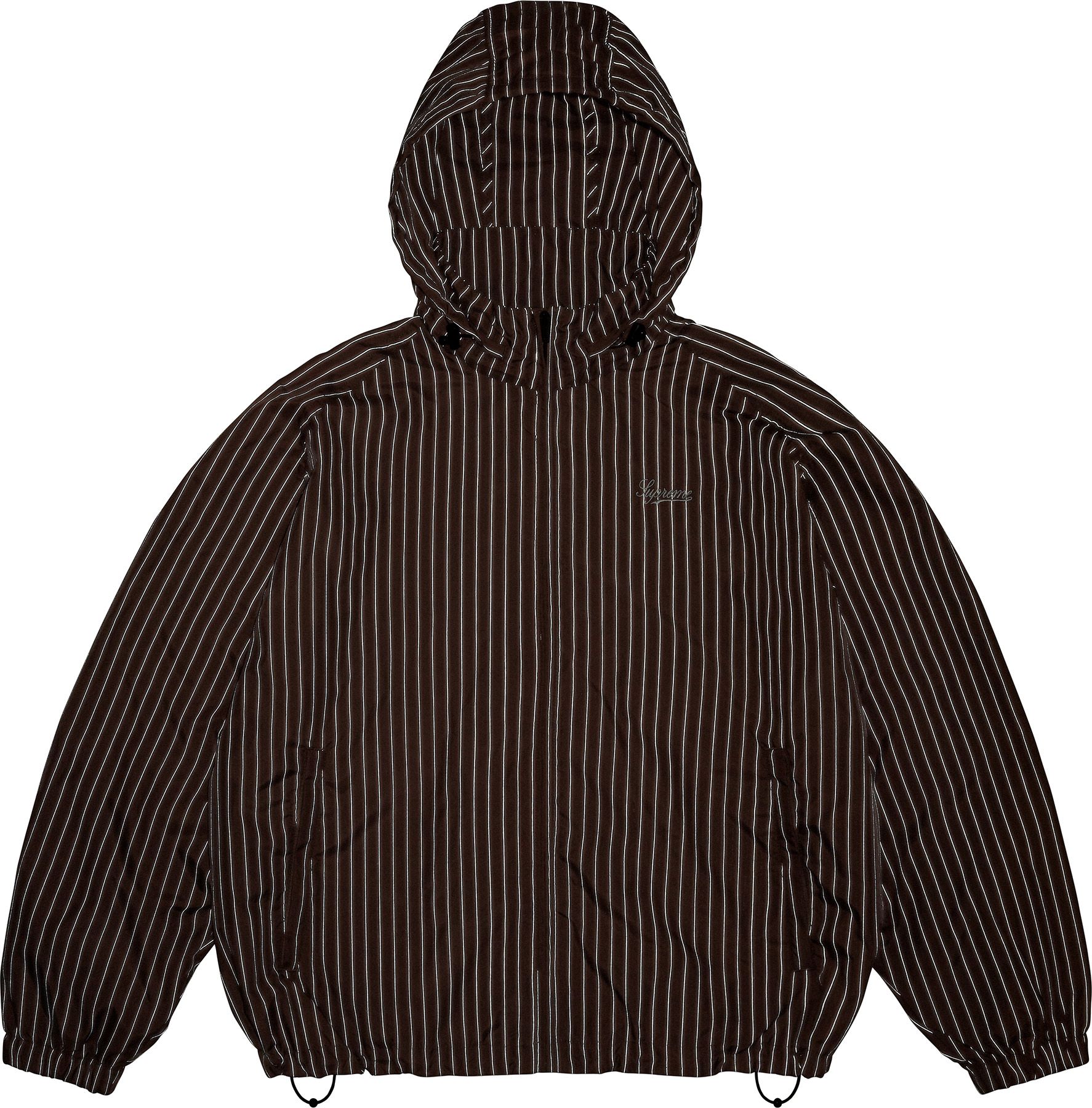 ジャケット・アウター Supreme Reflective Pinstripe TrackJacket Supreme Reflective Pinstripe Track Jacket (FW24) - $178