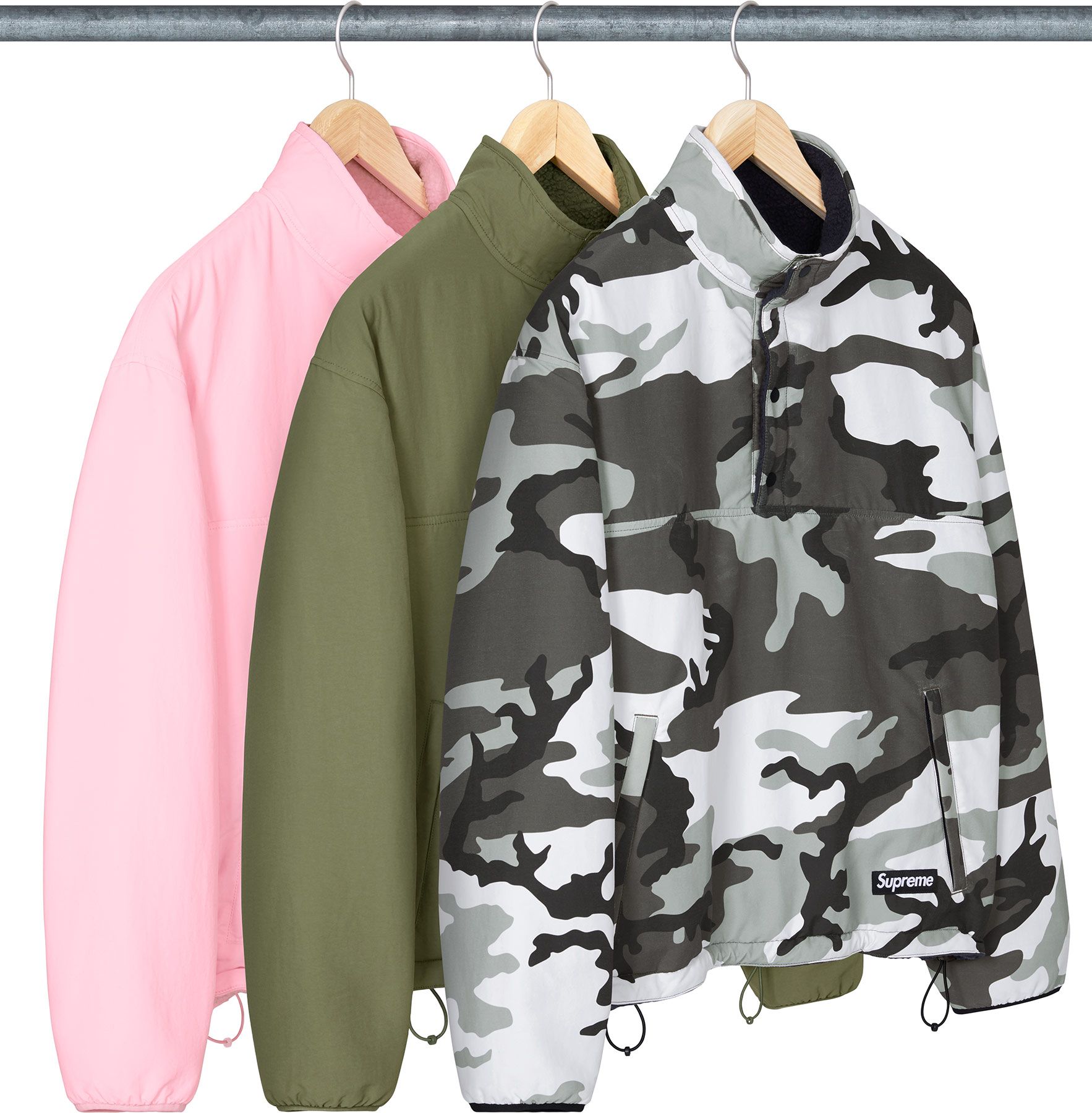 Supreme Polartec® Reversible Pullover Fall/Winter 2024 Preview – Supreme