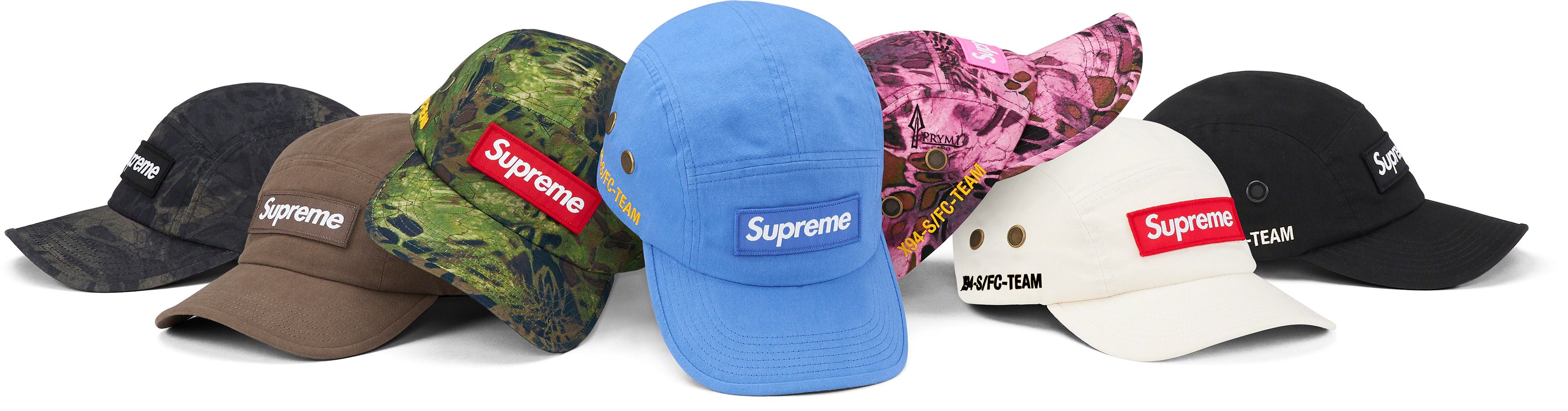 帽子 Supreme 2tone twill camp cap Supreme 2-Tone Twill Camp Cap (SS22) - $48
