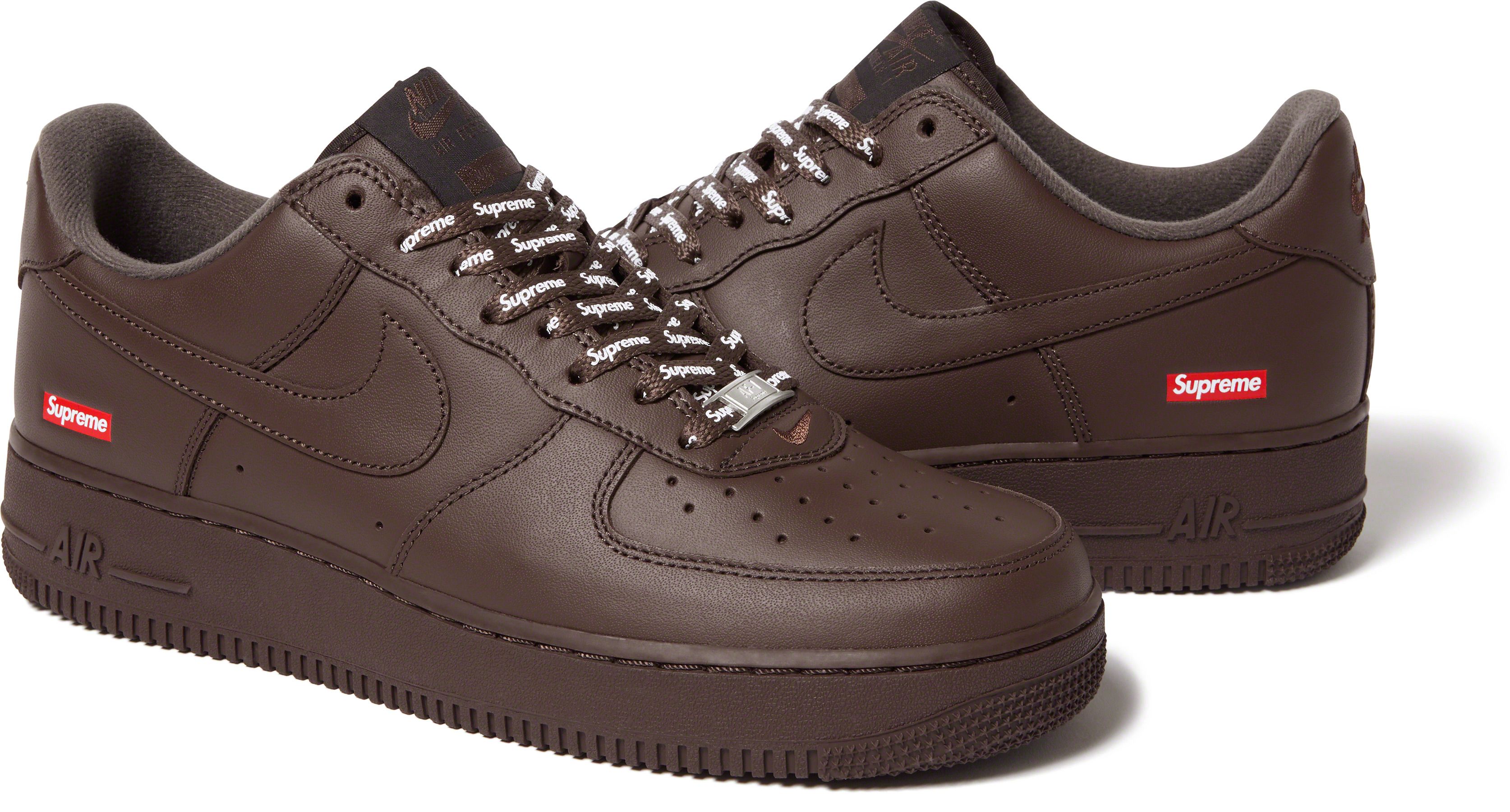 Supreme Nike Air Force 1 Low ブラウン Fall/Winter 2023 Preview – Supreme