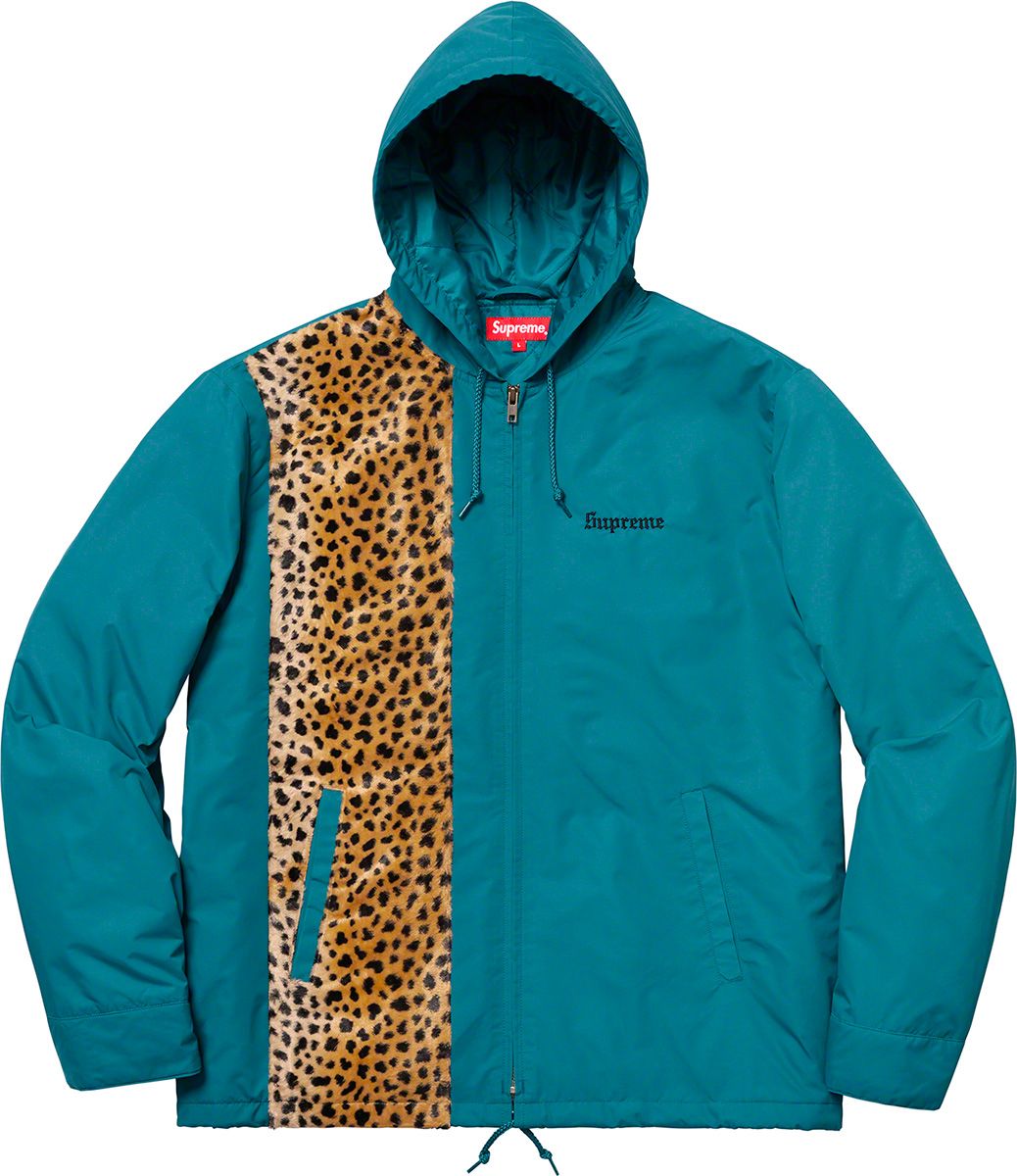 supreme leopard jacket size M G-DRAGON着用 supreme leopard jacket size M G-DRAGON着用 SUPREME Leopard