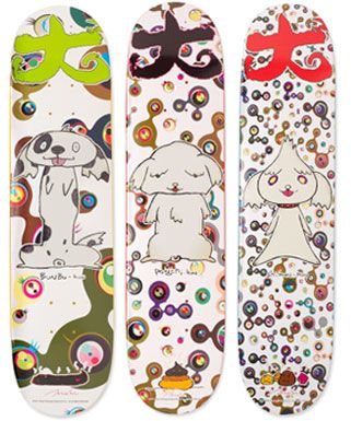シュプリーム10SS e Condo Skateboard Deck Supreme, George Condo | Skate Decks, set of three (2010) | Artsy