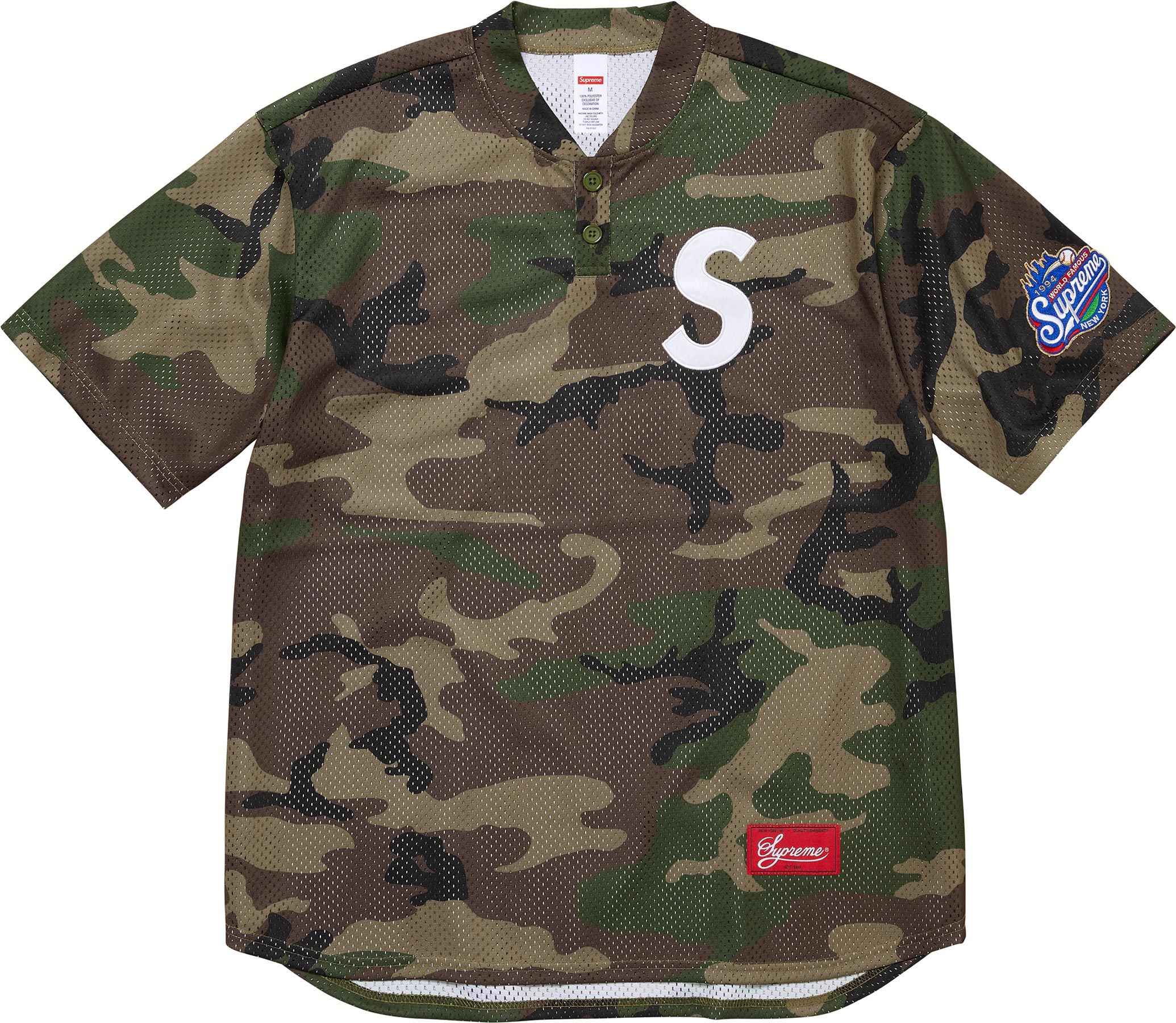 Supreme Old English L/S Top ネイビー Supreme Old English L/S Top Navy Men's - FW24 - GB