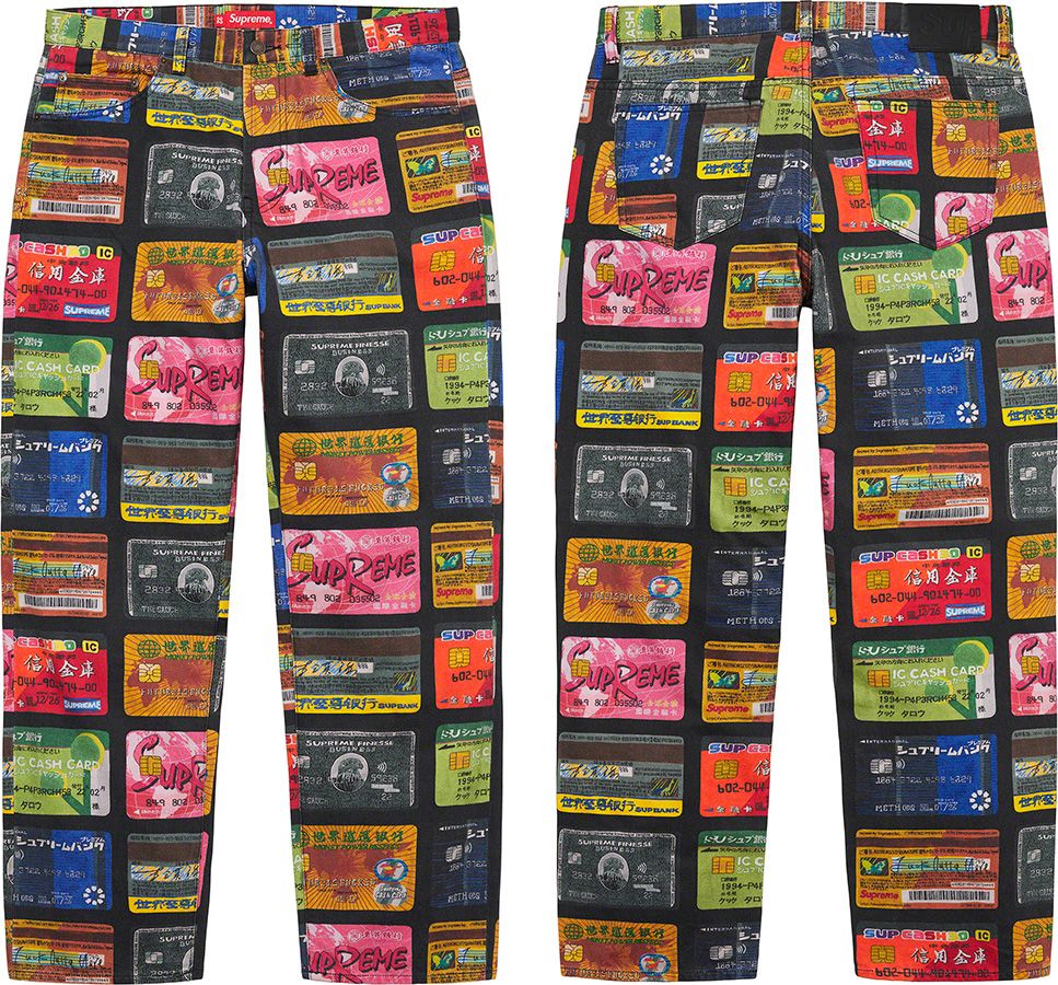 パンツ Supreme Fat Tip Jacquard Regular Jean Supreme Fat Tip Jacquard Regular Jean Blue – CRUIZER