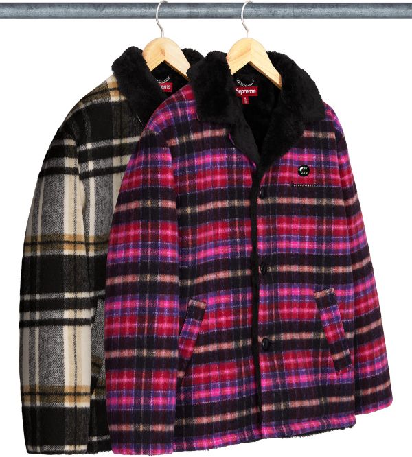 Plaid Car Coat