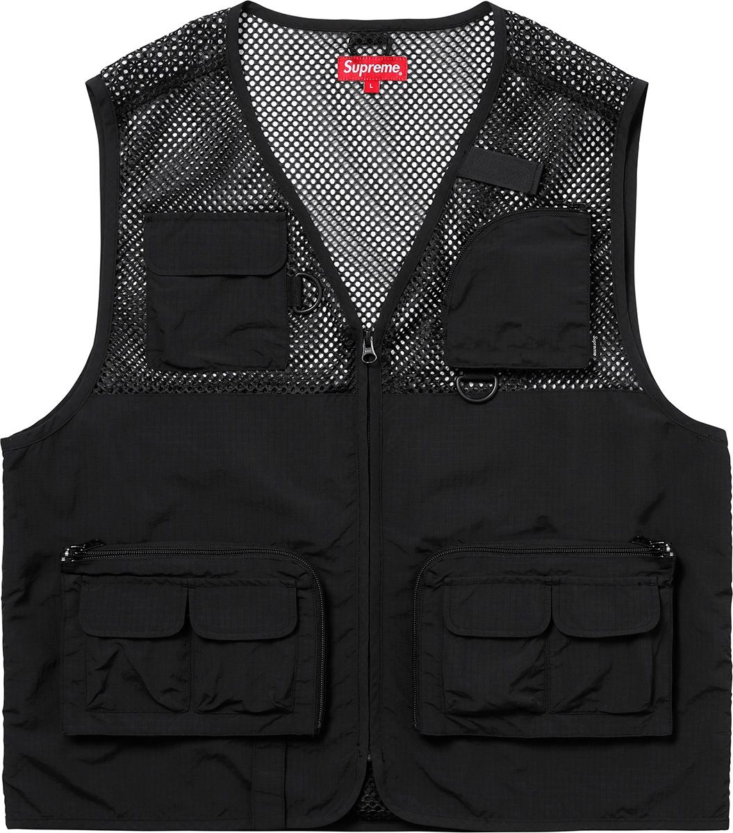 SUPREME シュプリーム 18SS Mesh Cargo Vest 楽天市場】【中古】Supreme Mesh Cargo Vest 18SS 