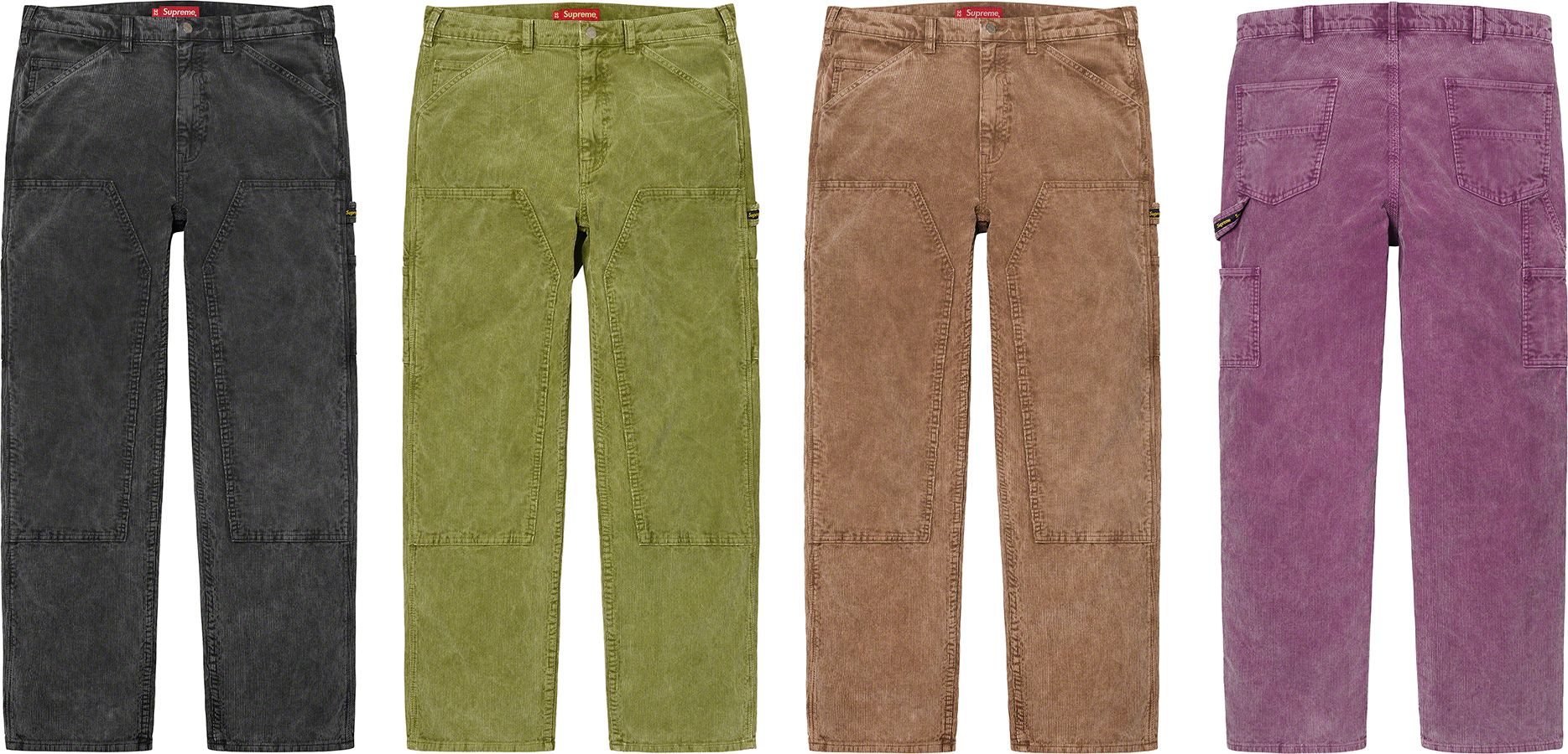 パンツ Supreme Double Knee Corduroy Pant Supreme Dickies Double Knee Corduroy Work Pant (FW22) - $138