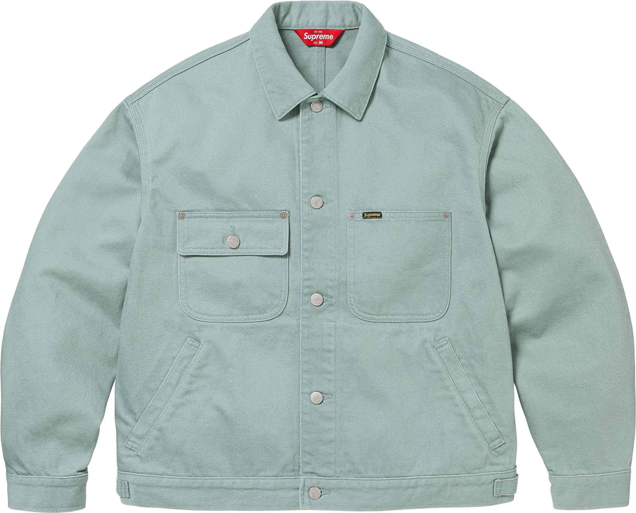 ジャケット・アウター SUPREME Denim Chore Trucker Jacket Supreme Denim Chore Trucker Jacket Black Men's - SS24 - US