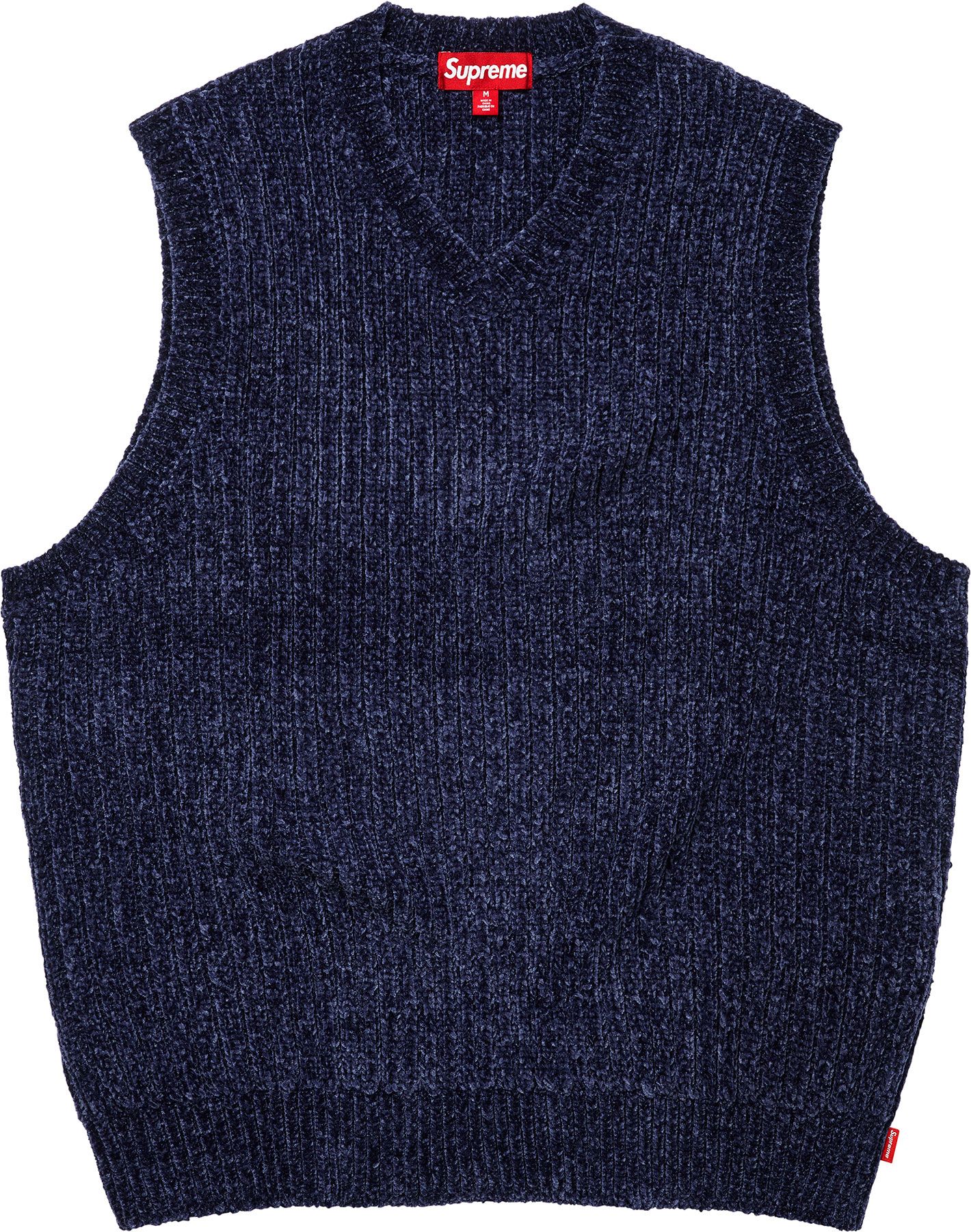 トップス Supreme Chenille Sweater Vest Tan khaki Supreme Chenille Sweater Vest Tan khaki - メルカリ